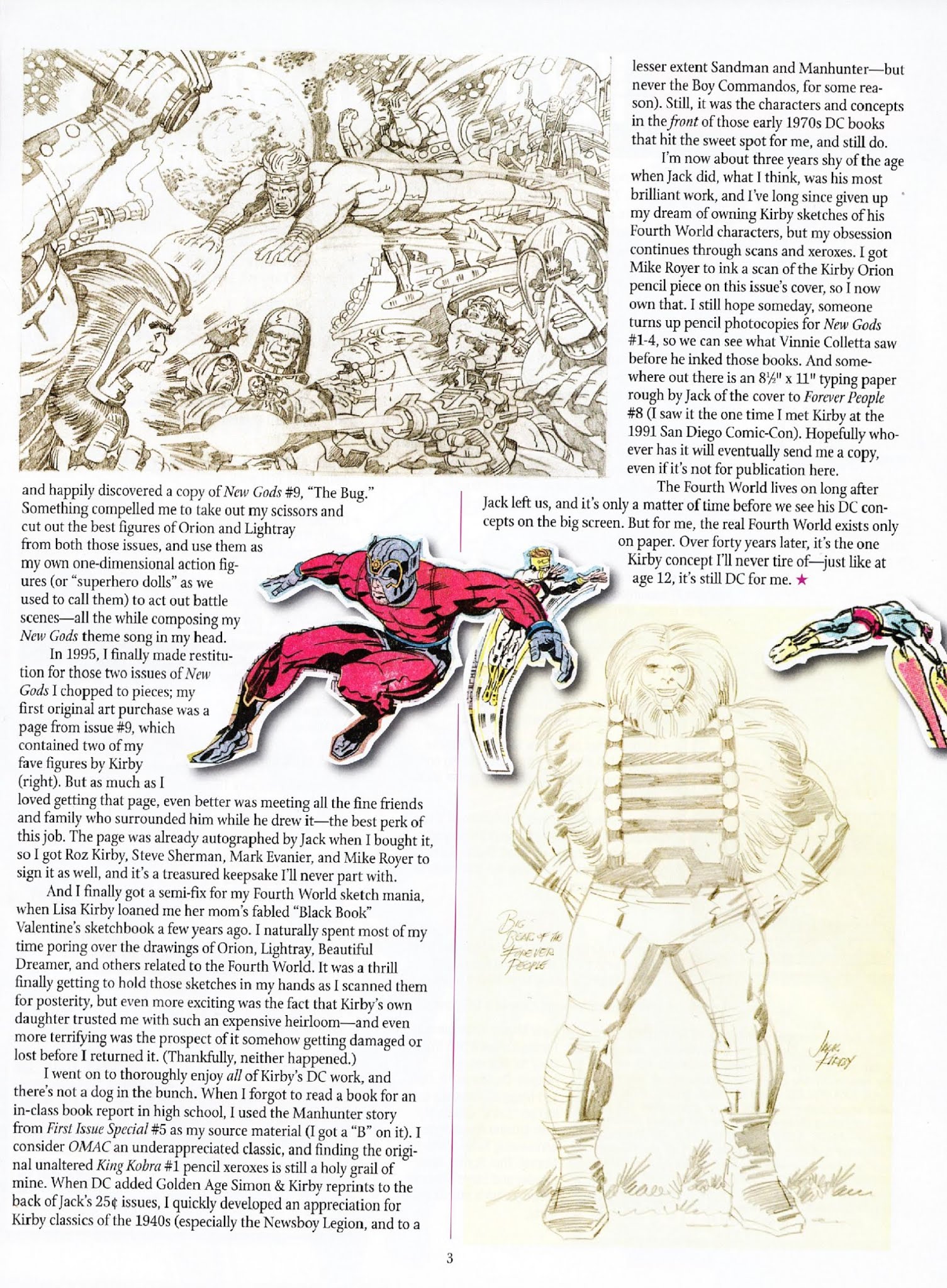 Read online The Jack Kirby Collector comic -  Issue #62 - 5