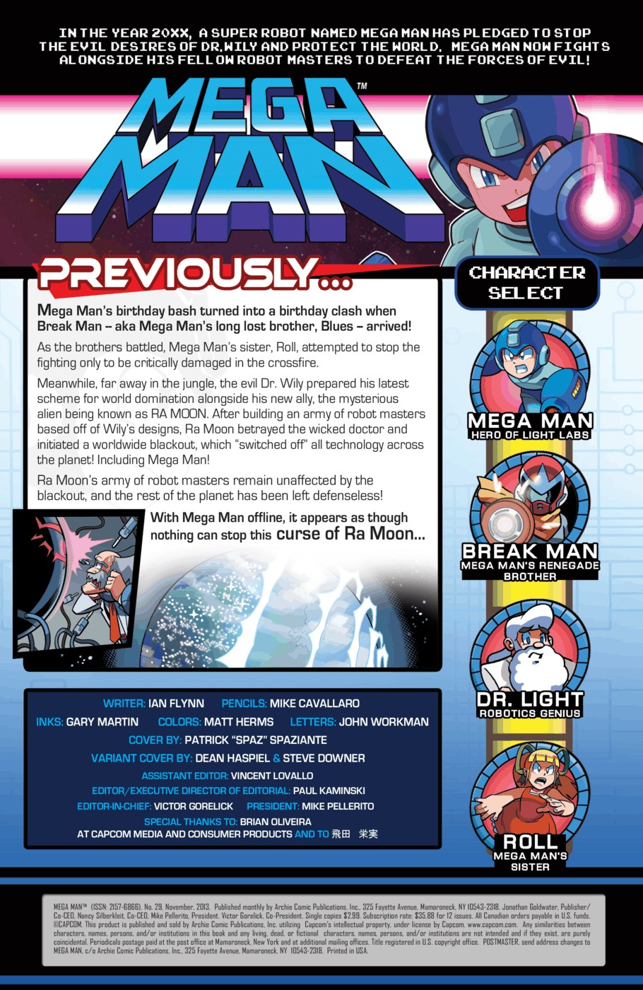 Read online Mega Man comic -  Issue #29 - 2