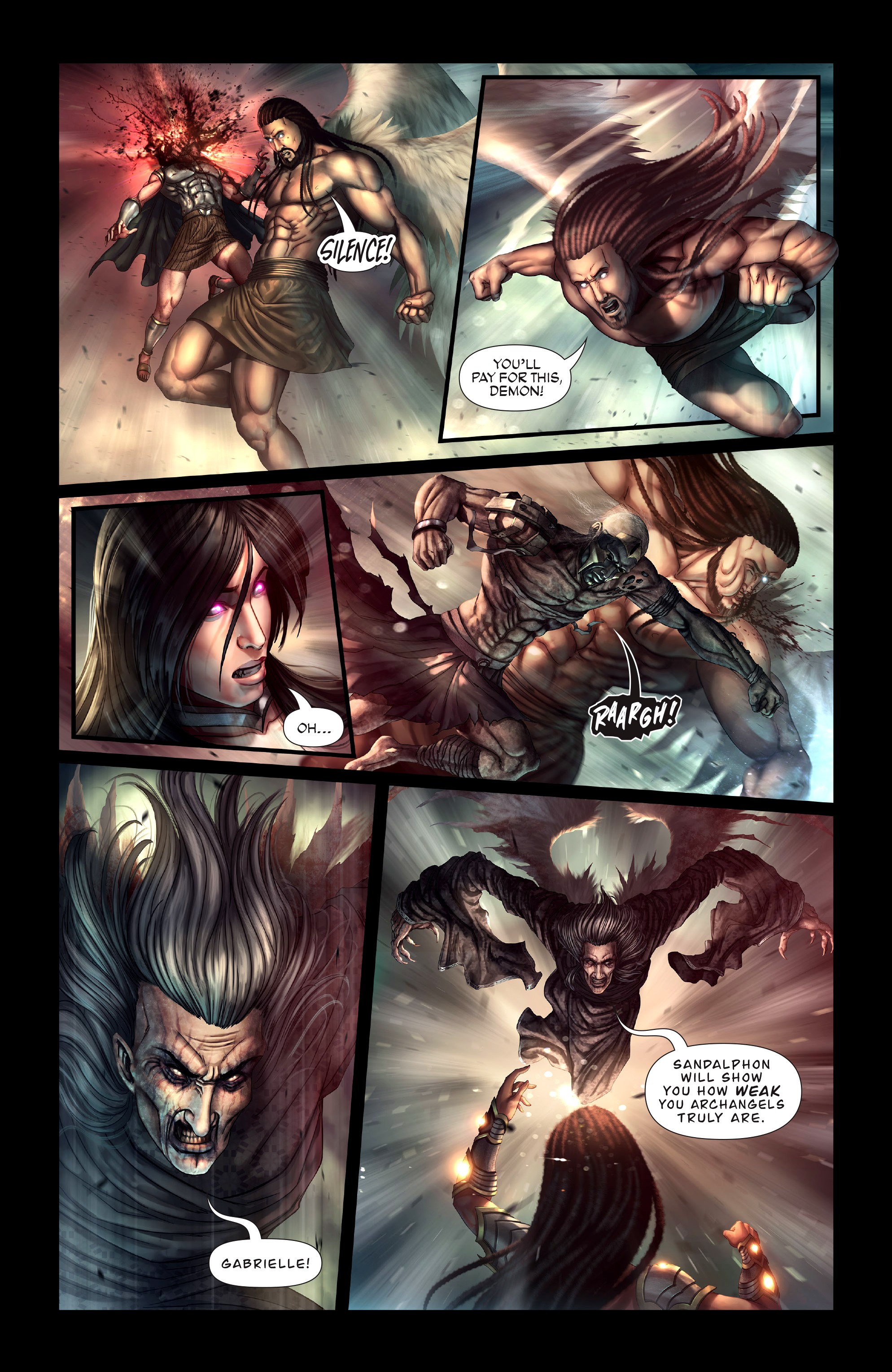 Read online Knights of the Golden Sun comic -  Issue #6 - 23