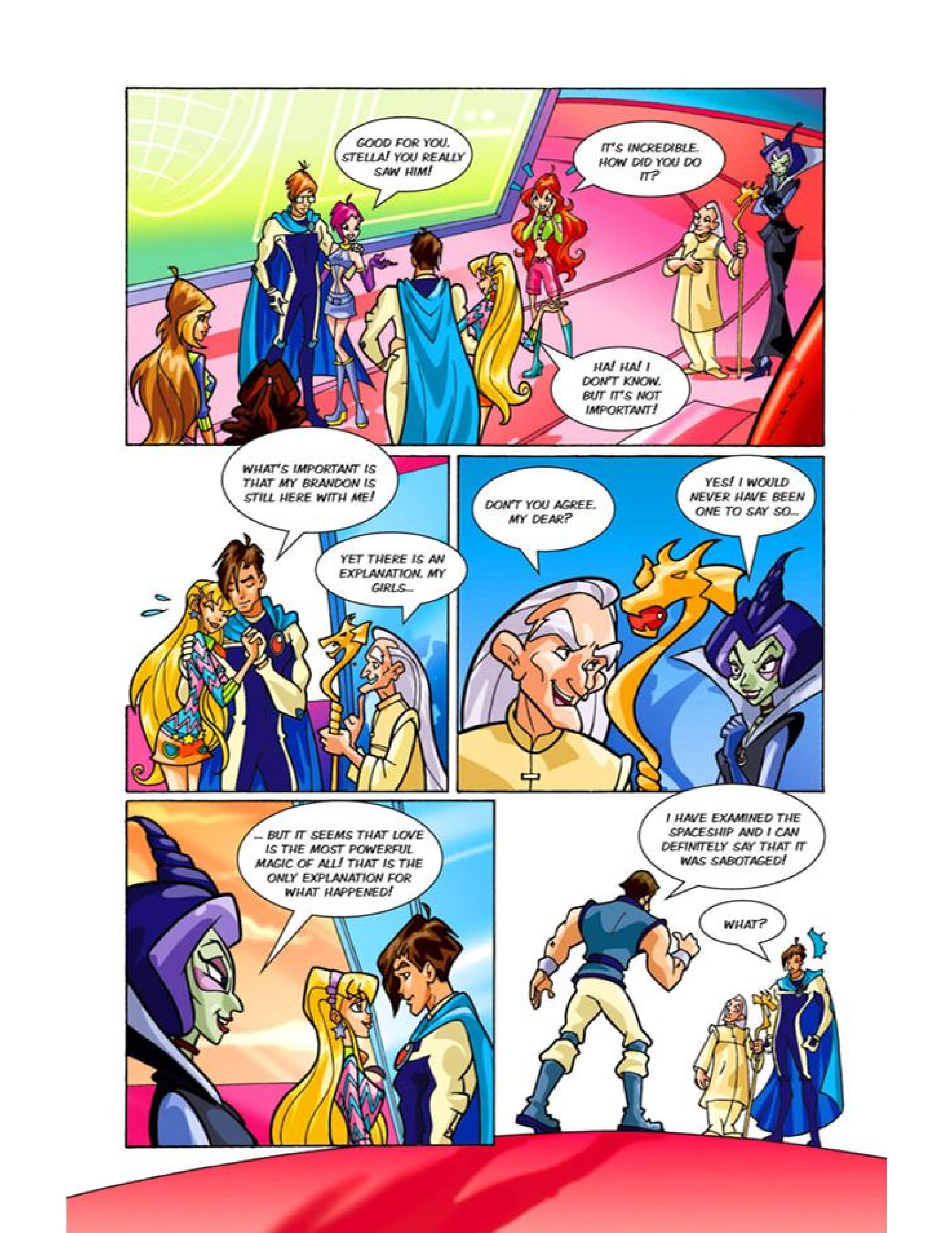Read online Winx Club Comic comic -  Issue #35 - 40