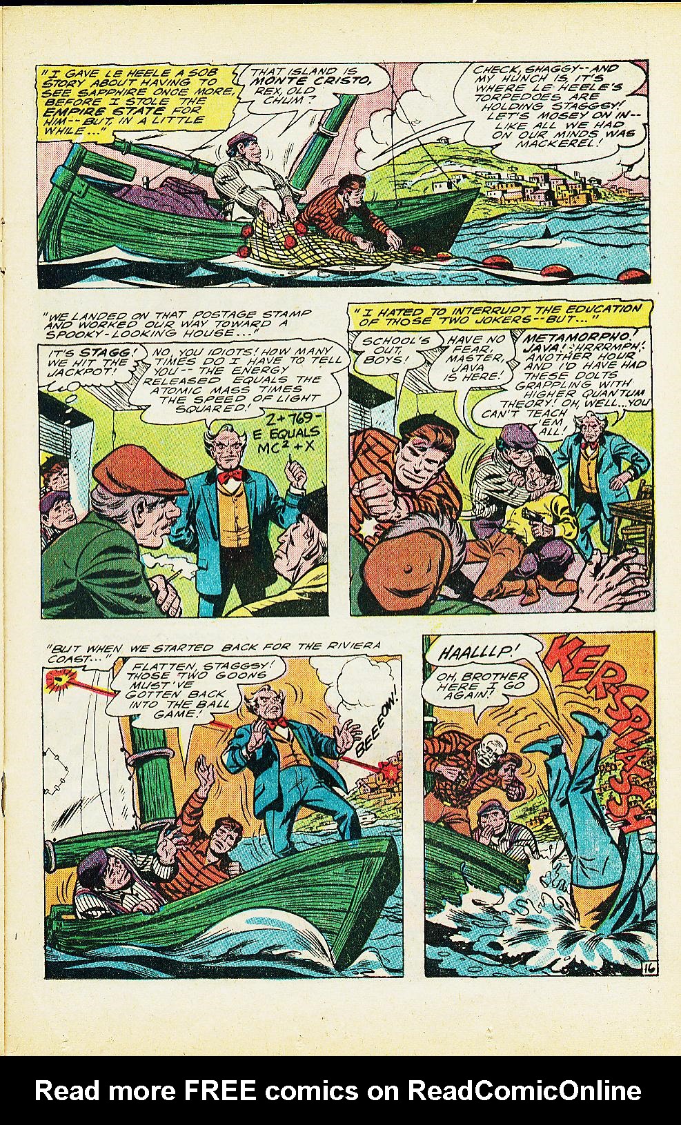 Read online Metamorpho comic -  Issue #6 - 21