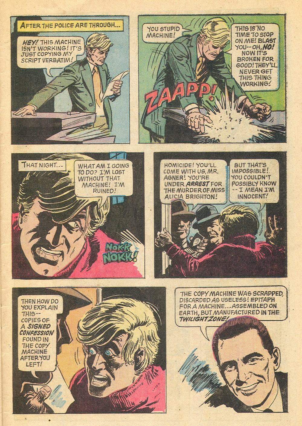 Read online The Twilight Zone (1962) comic -  Issue #54 - 33