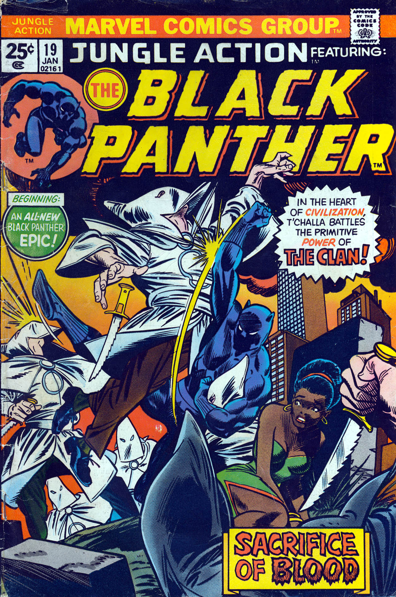 Read online Jungle Action (1972) comic -  Issue #19 - 1