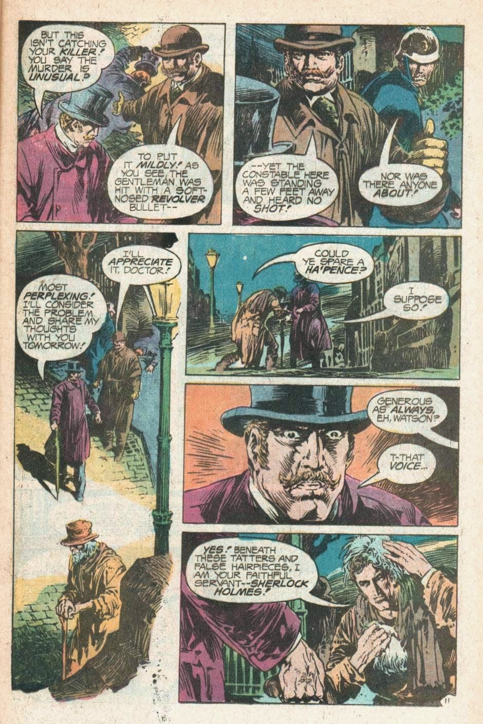 Read online Sherlock Holmes (1975) comic -  Issue # Full - 21
