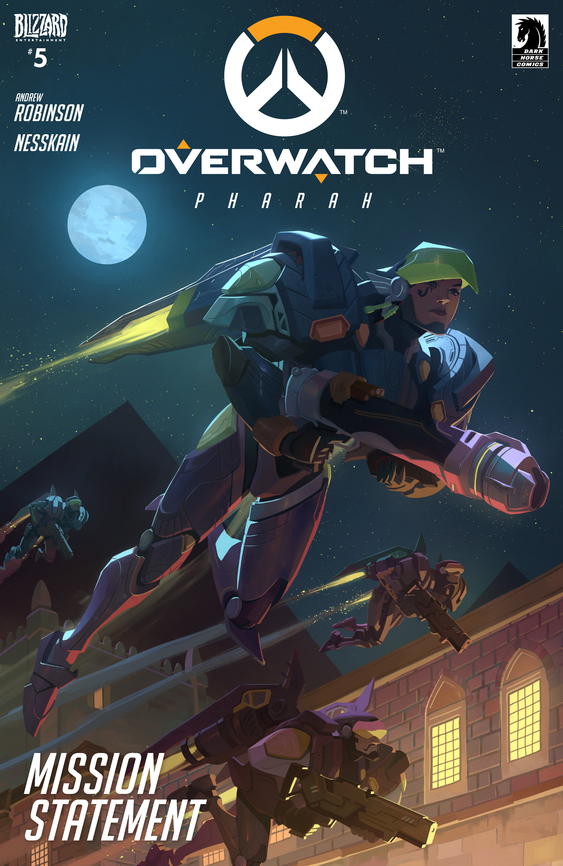 Read online Overwatch comic -  Issue #5 - 1