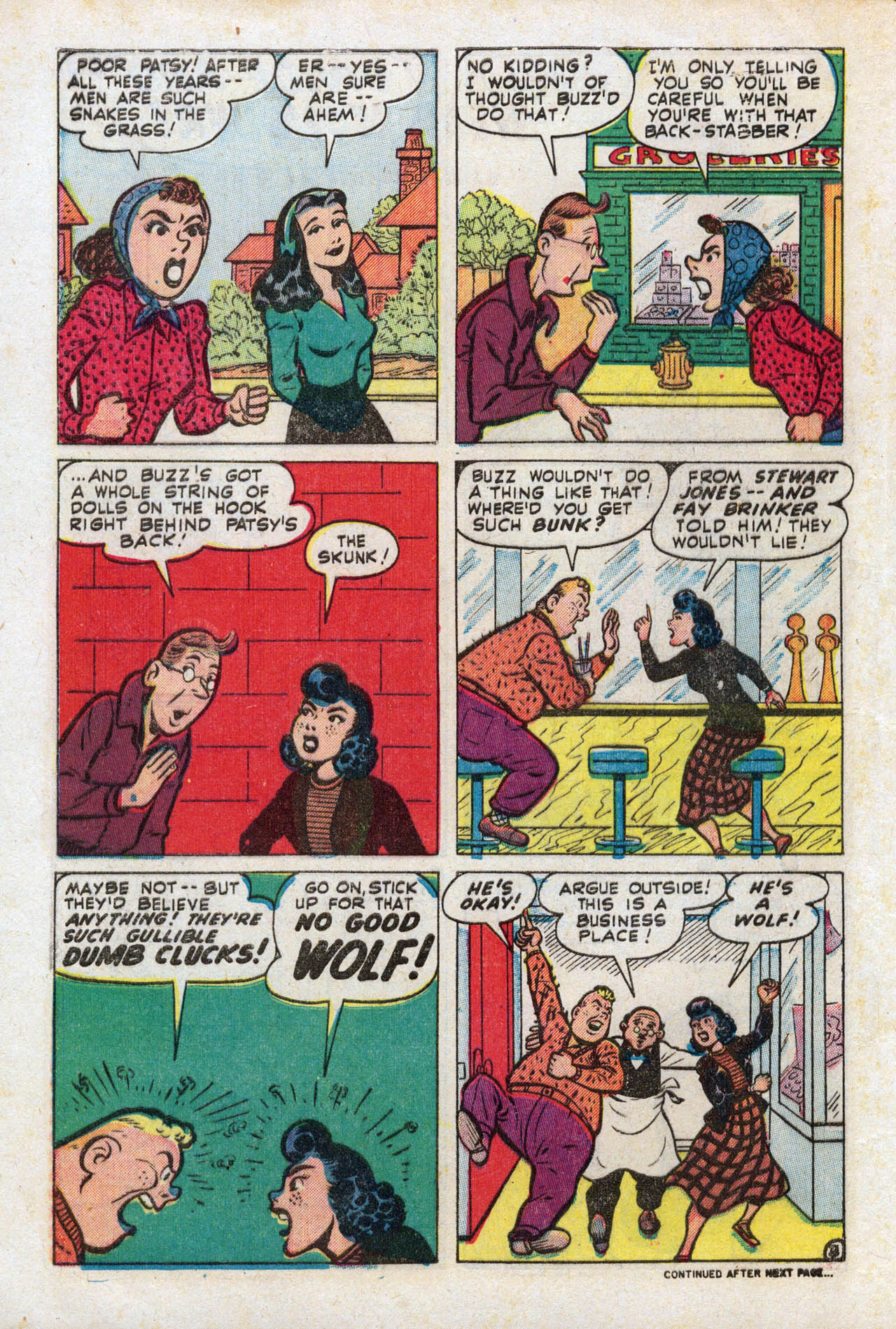 Read online Patsy Walker comic -  Issue #35 - 40