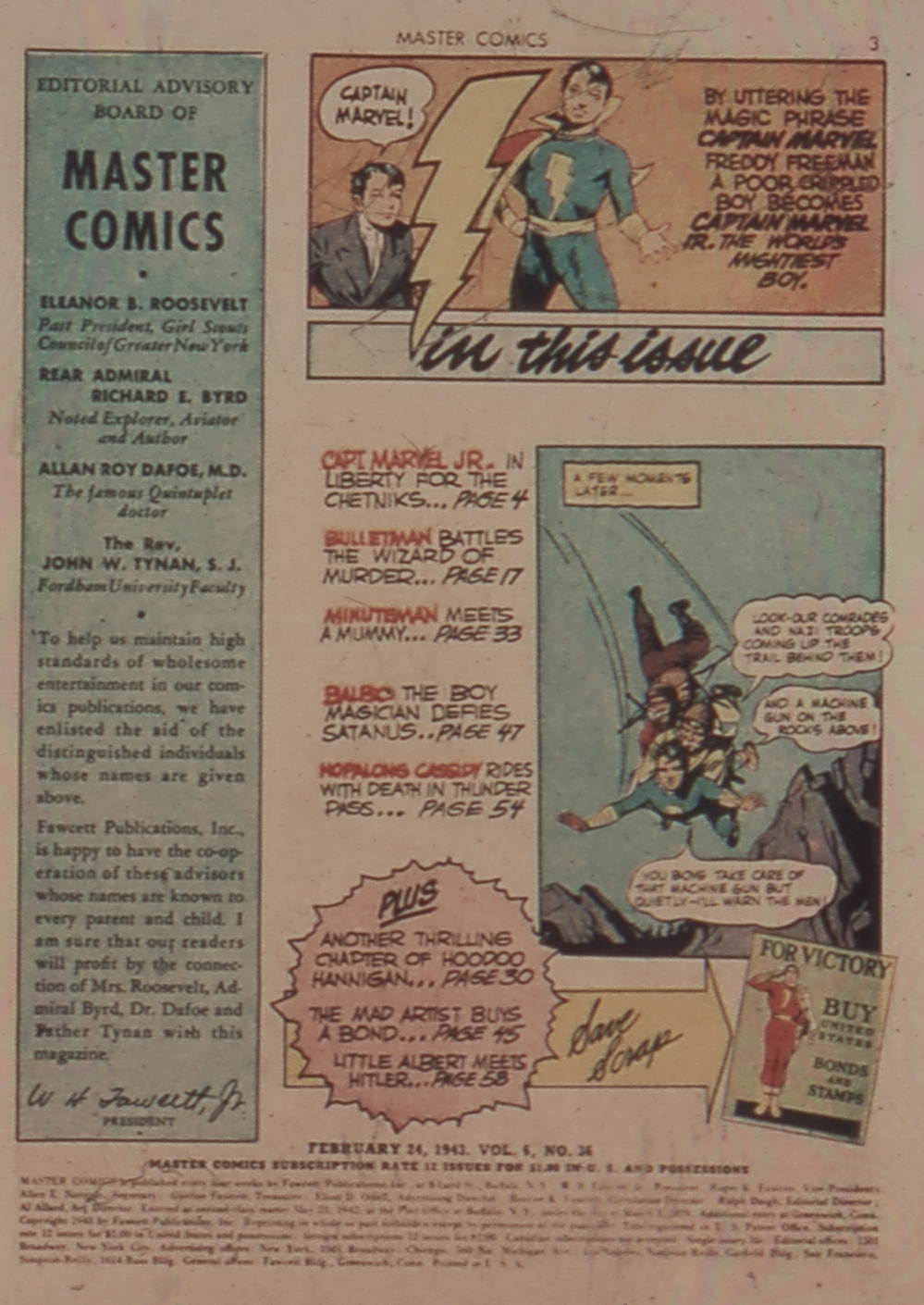 Read online Master Comics comic -  Issue #36 - 3