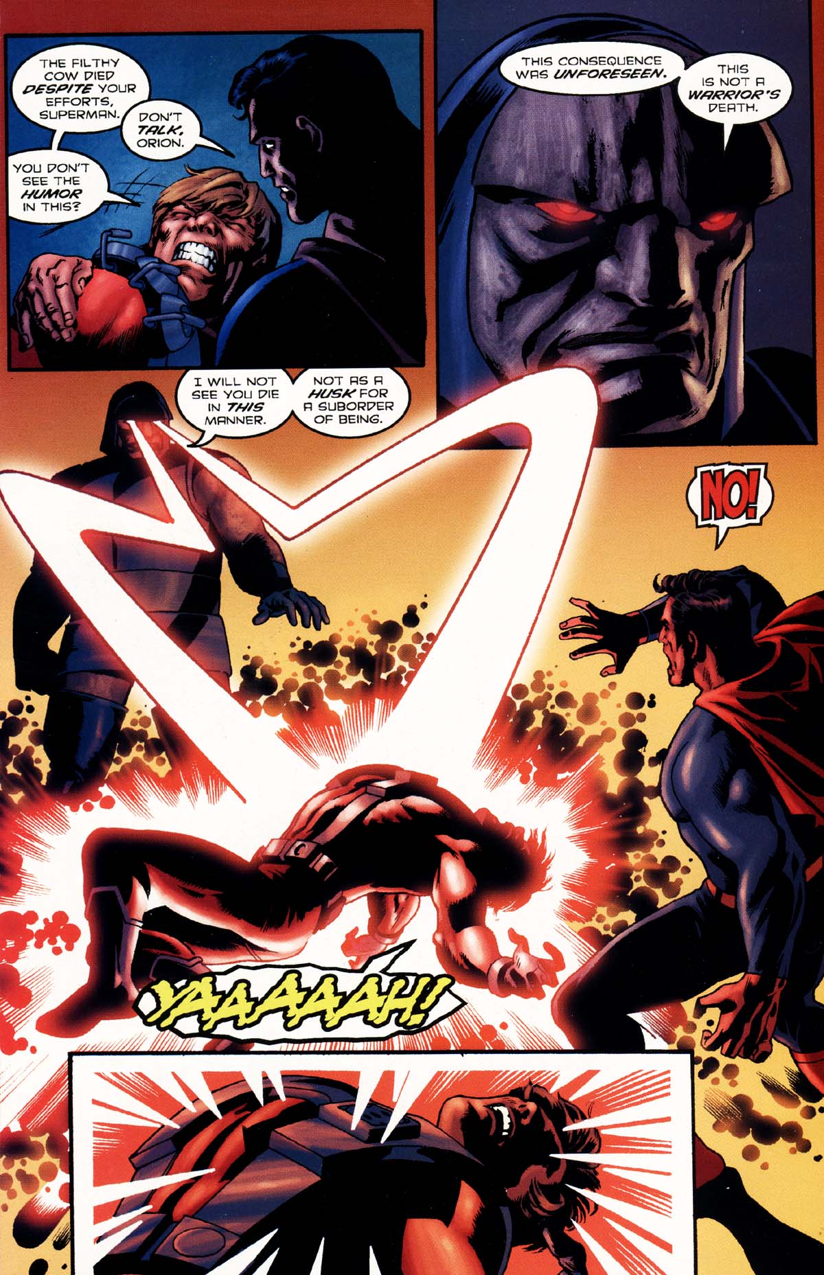 Read online Superman/Aliens 2: God War comic -  Issue #4 - 22