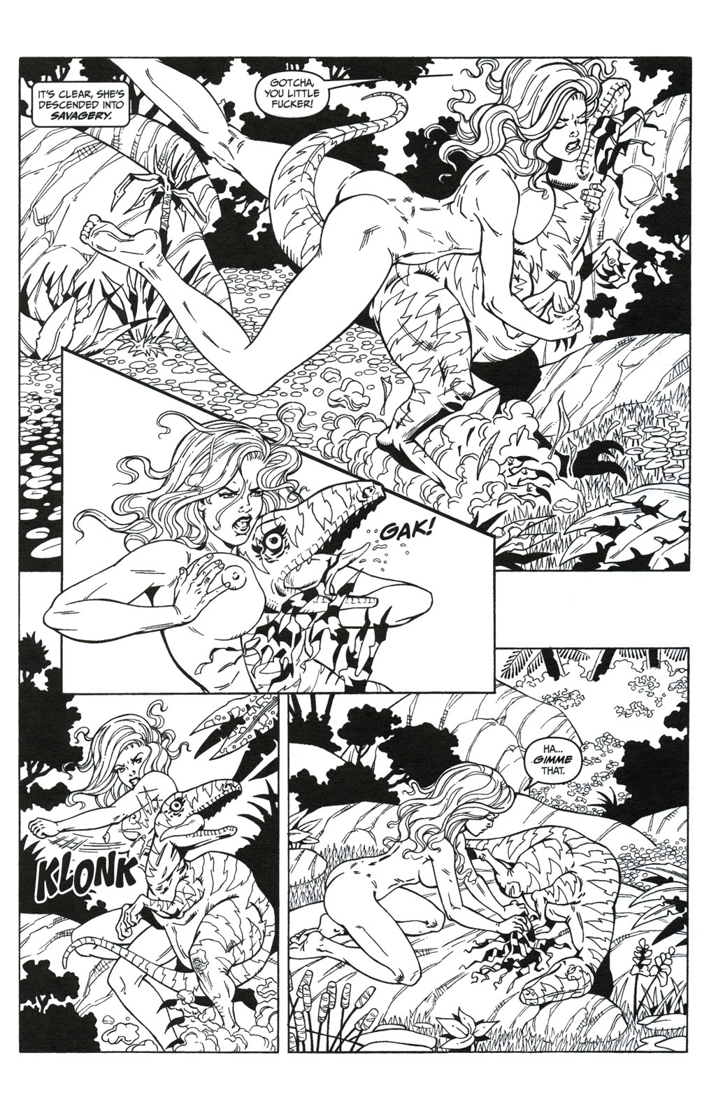 Read online Jungle Fantasy (2002) comic -  Issue #5 - 11