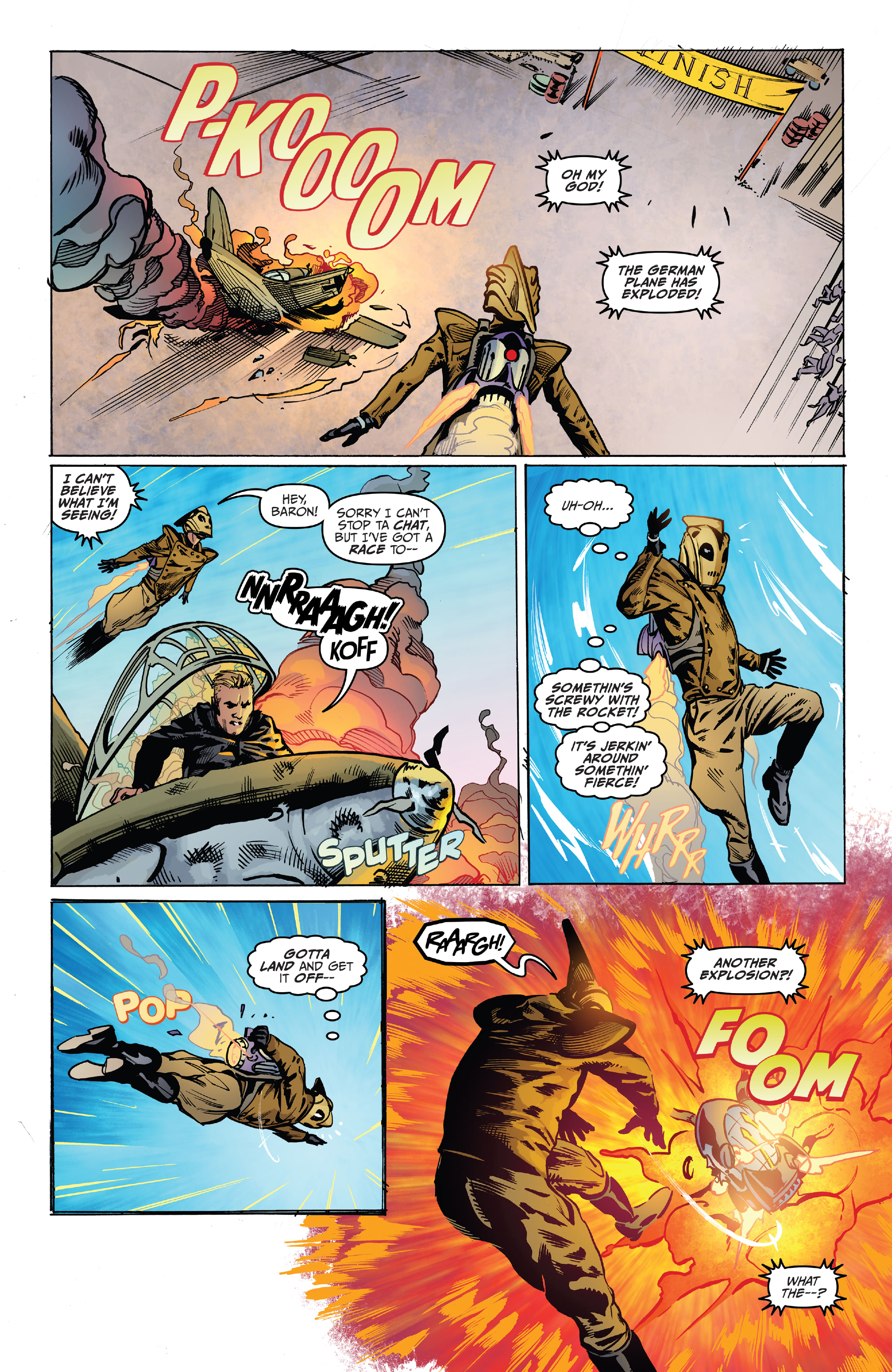 Read online The Rocketeer: The Great Race comic -  Issue #4 - 10