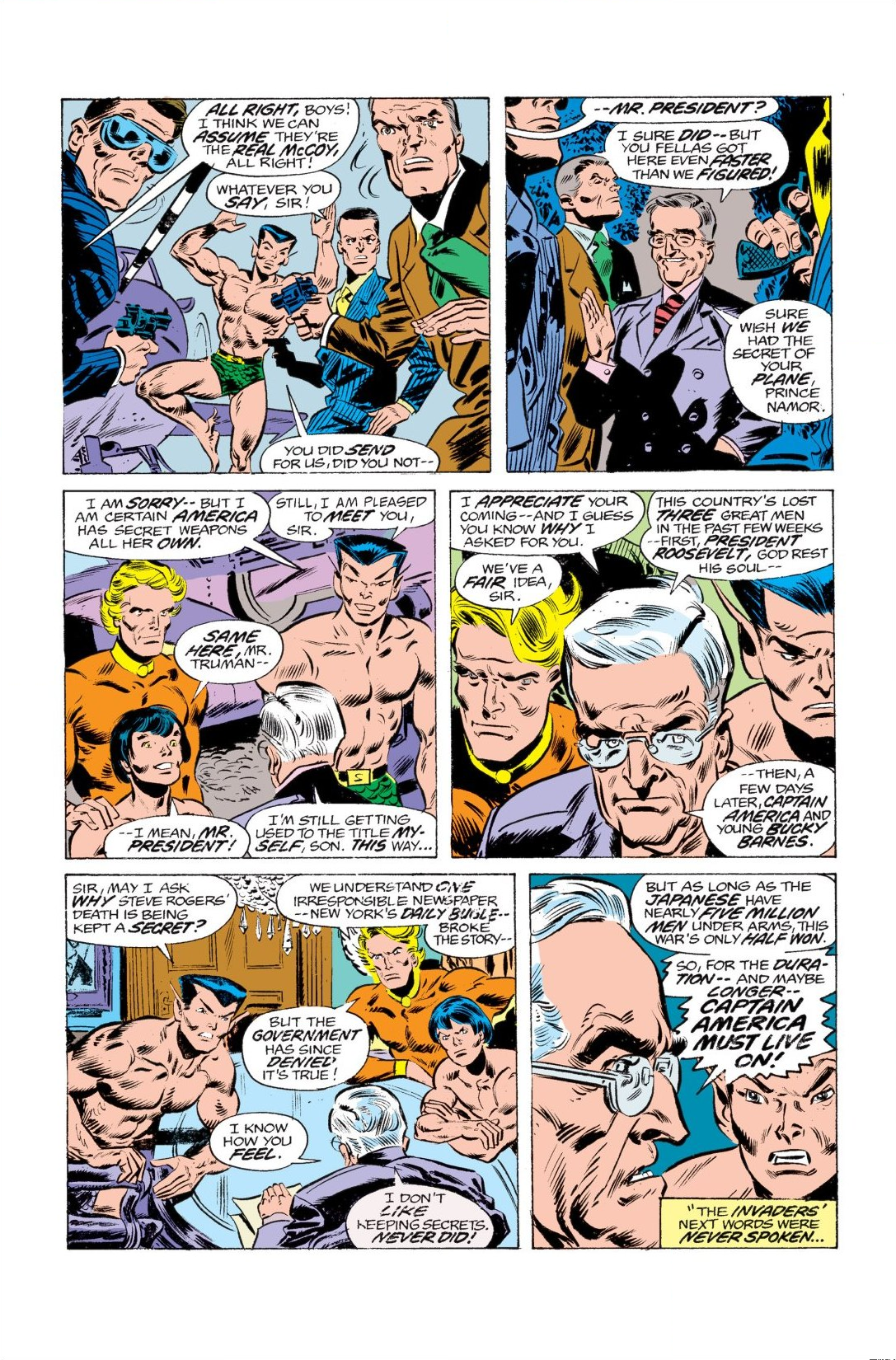 Read online The Invaders Classic comic -  Issue # TPB 2 (Part 5) - 65