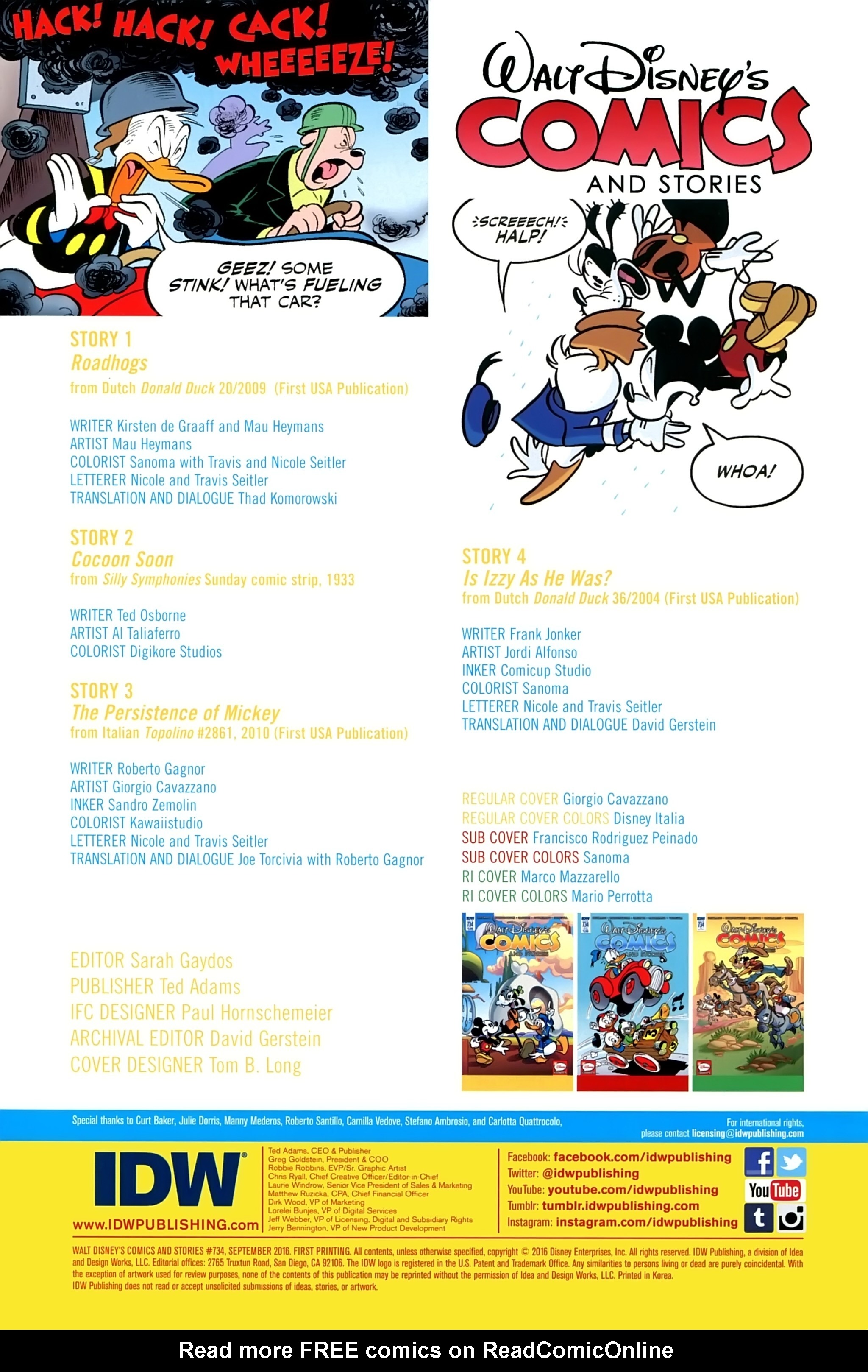 Read online Walt Disney's Comics and Stories comic -  Issue #734 - 2
