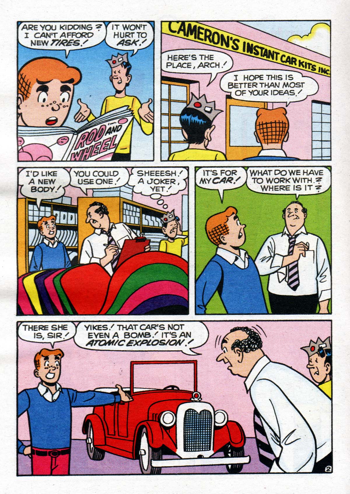 Read online Jughead's Double Digest Magazine comic -  Issue #90 - 125