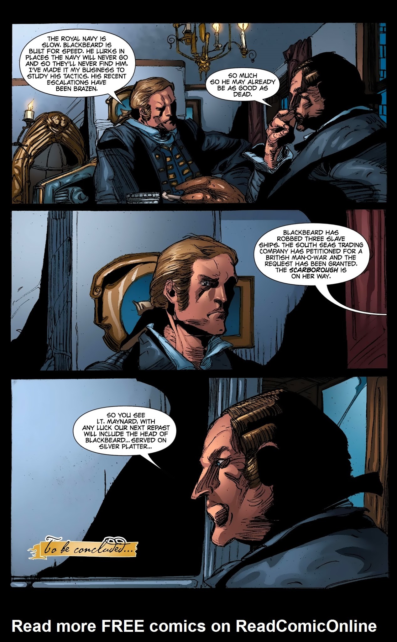 Read online Blackbeard: Legend of the Pyrate King comic -  Issue #5 - 23