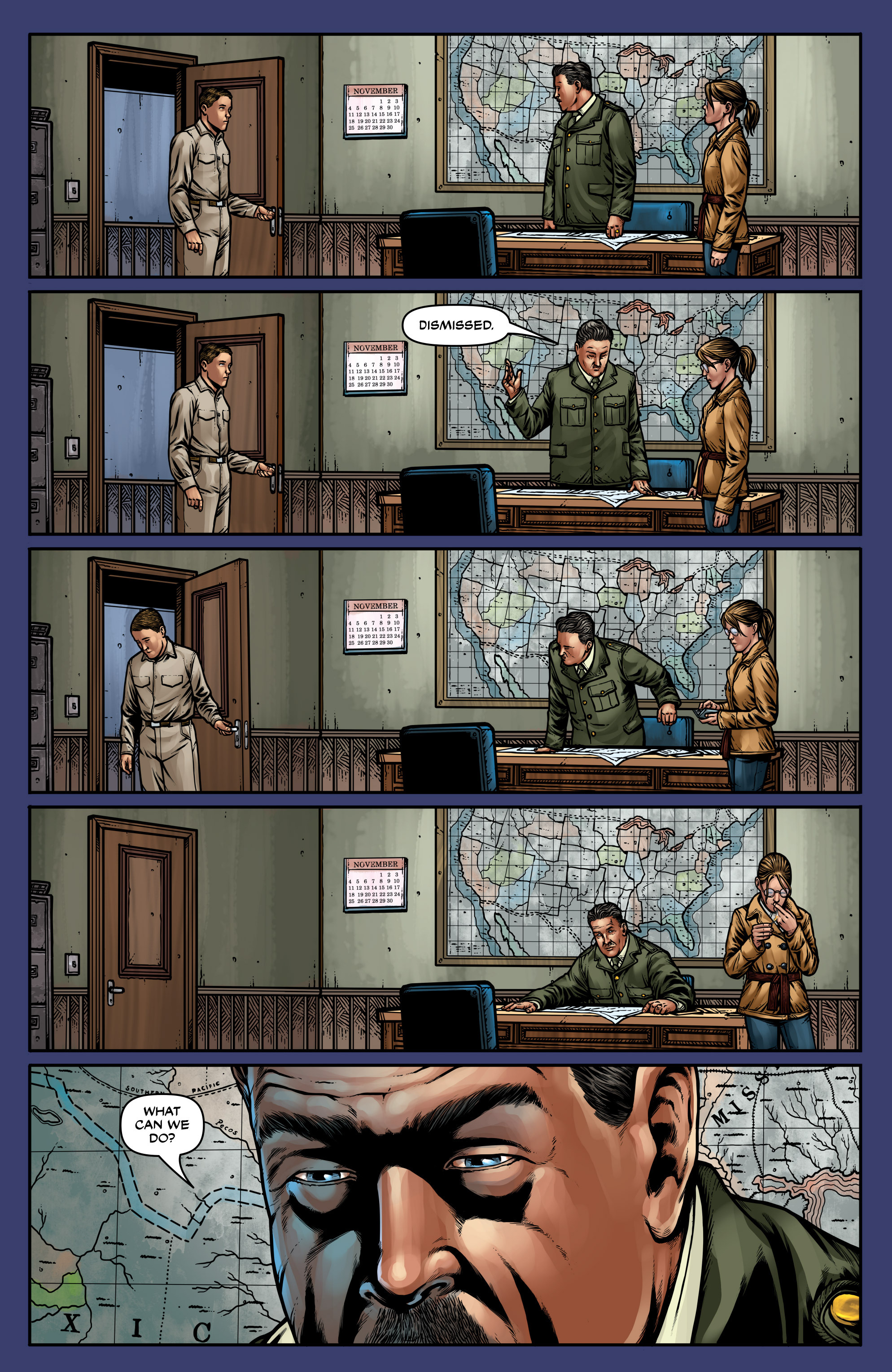 Read online Uber: Invasion comic -  Issue #5 - 21
