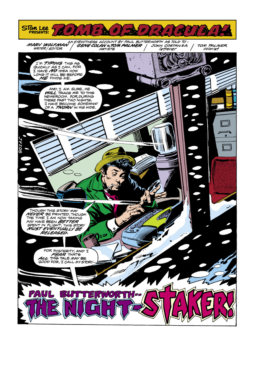 Read online Tomb of Dracula (1972) comic -  Issue #43 - 2