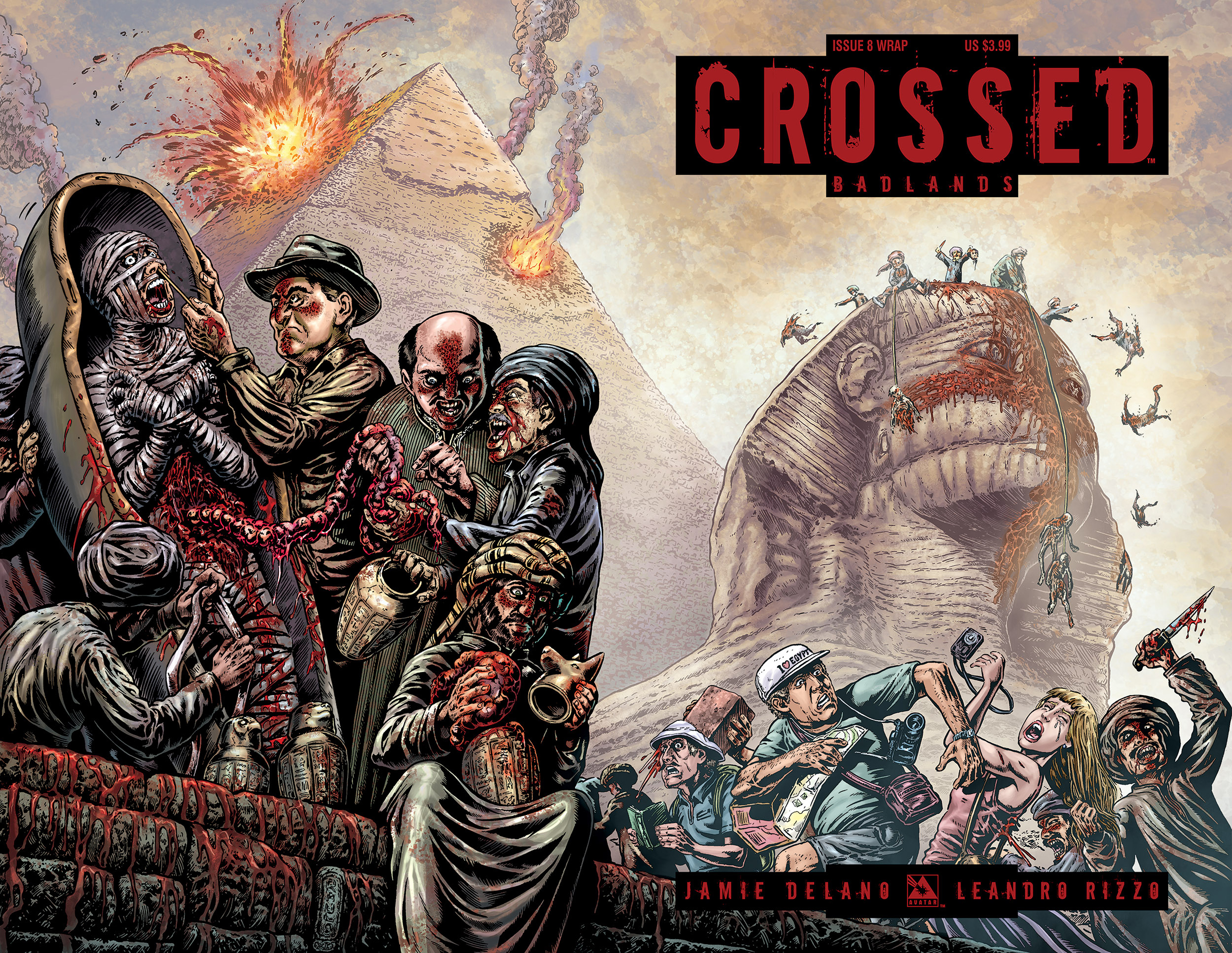 Read online Crossed: Badlands comic -  Issue #8 - 4