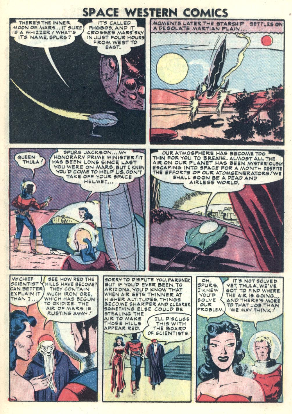 Read online Space Western Comics comic -  Issue #42 - 21