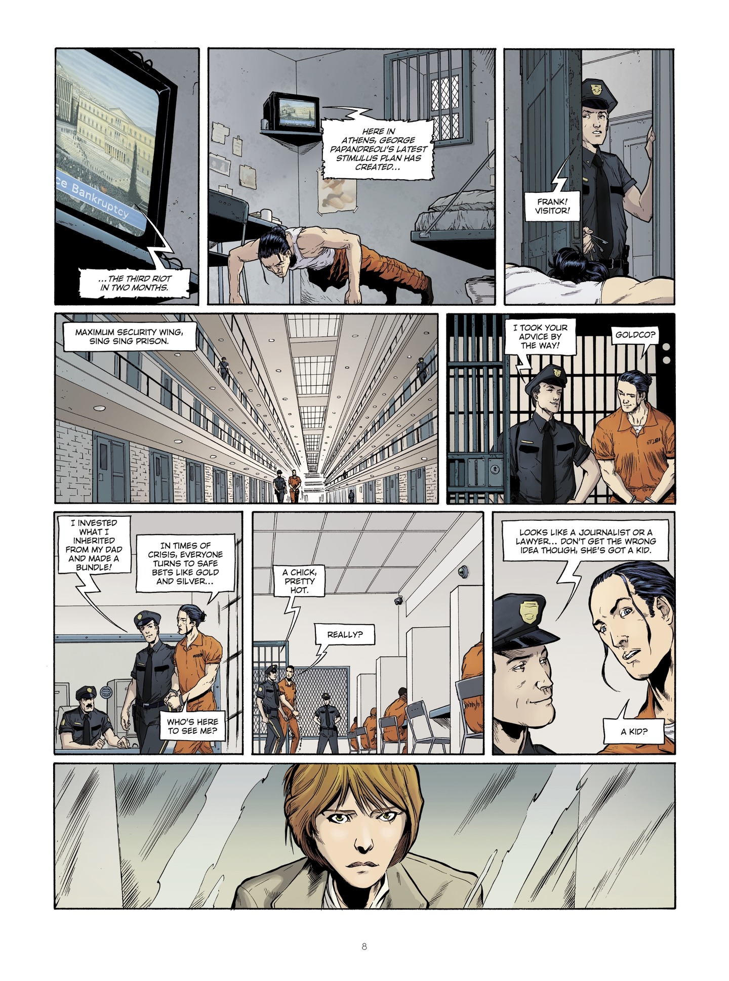 Read online Hedge Fund comic -  Issue #3 - 9