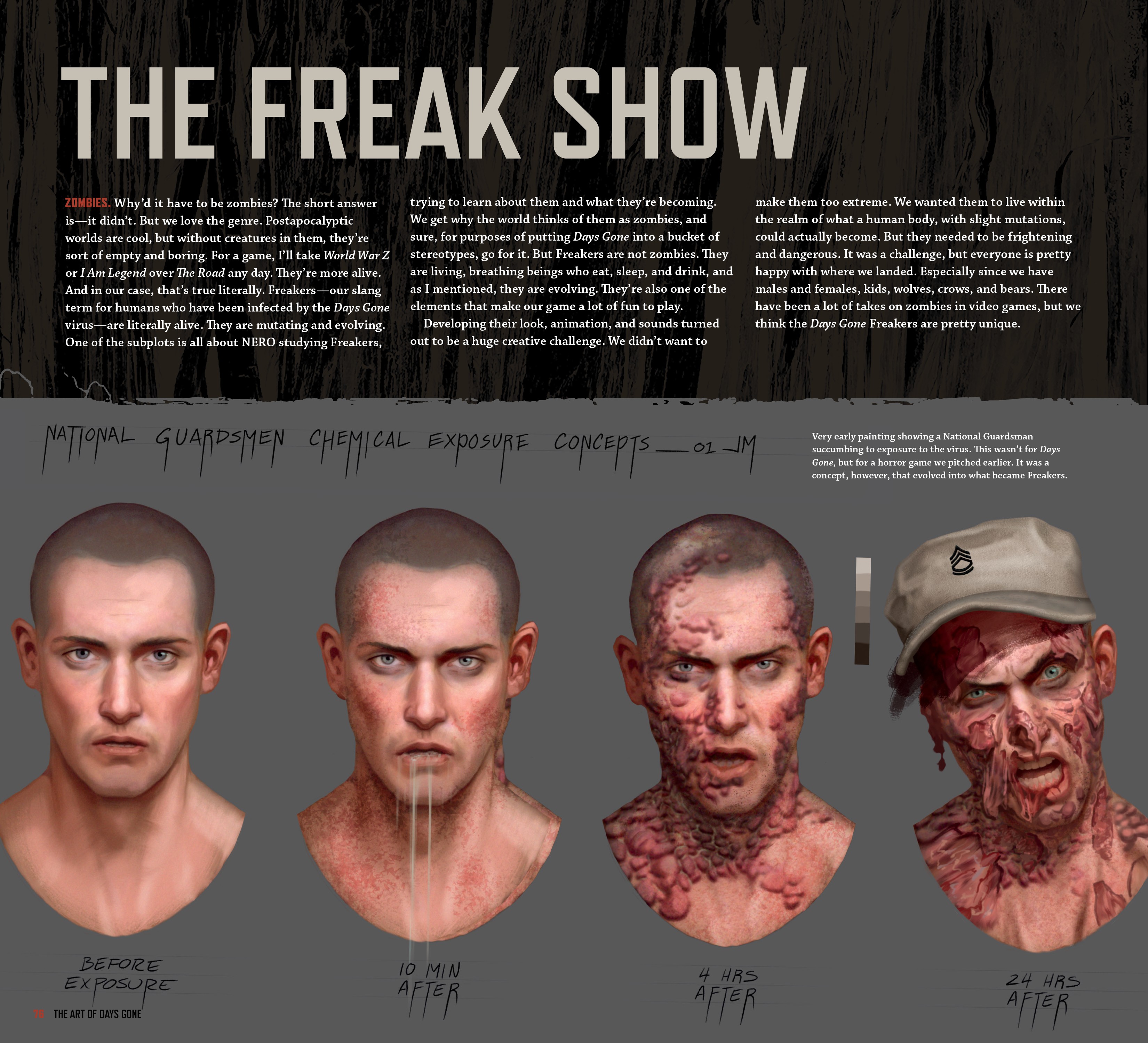 Read online The Art of Days Gone comic -  Issue # TPB (Part 1) - 71