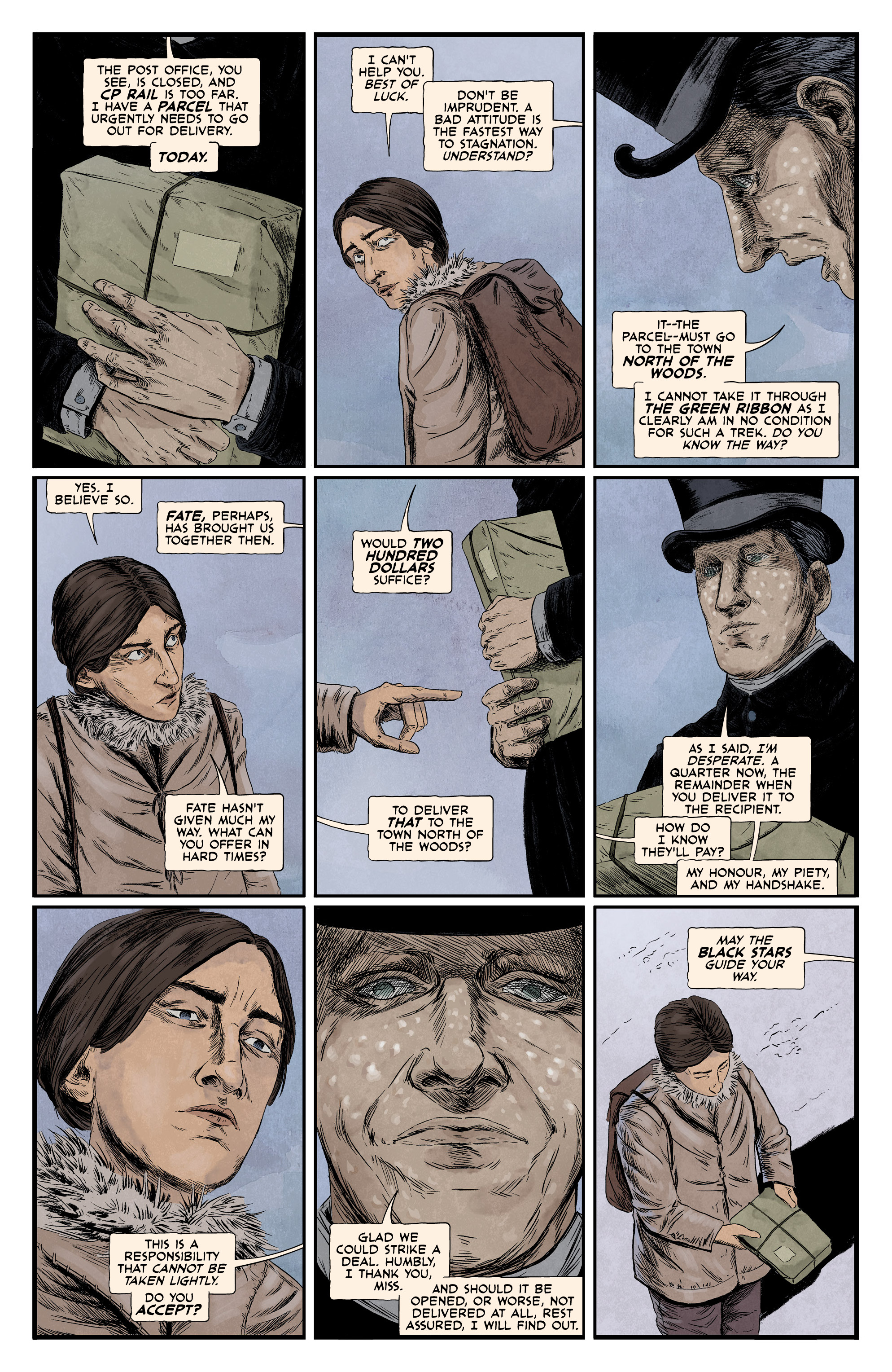 Read online Black Stars Above comic -  Issue #1 - 19