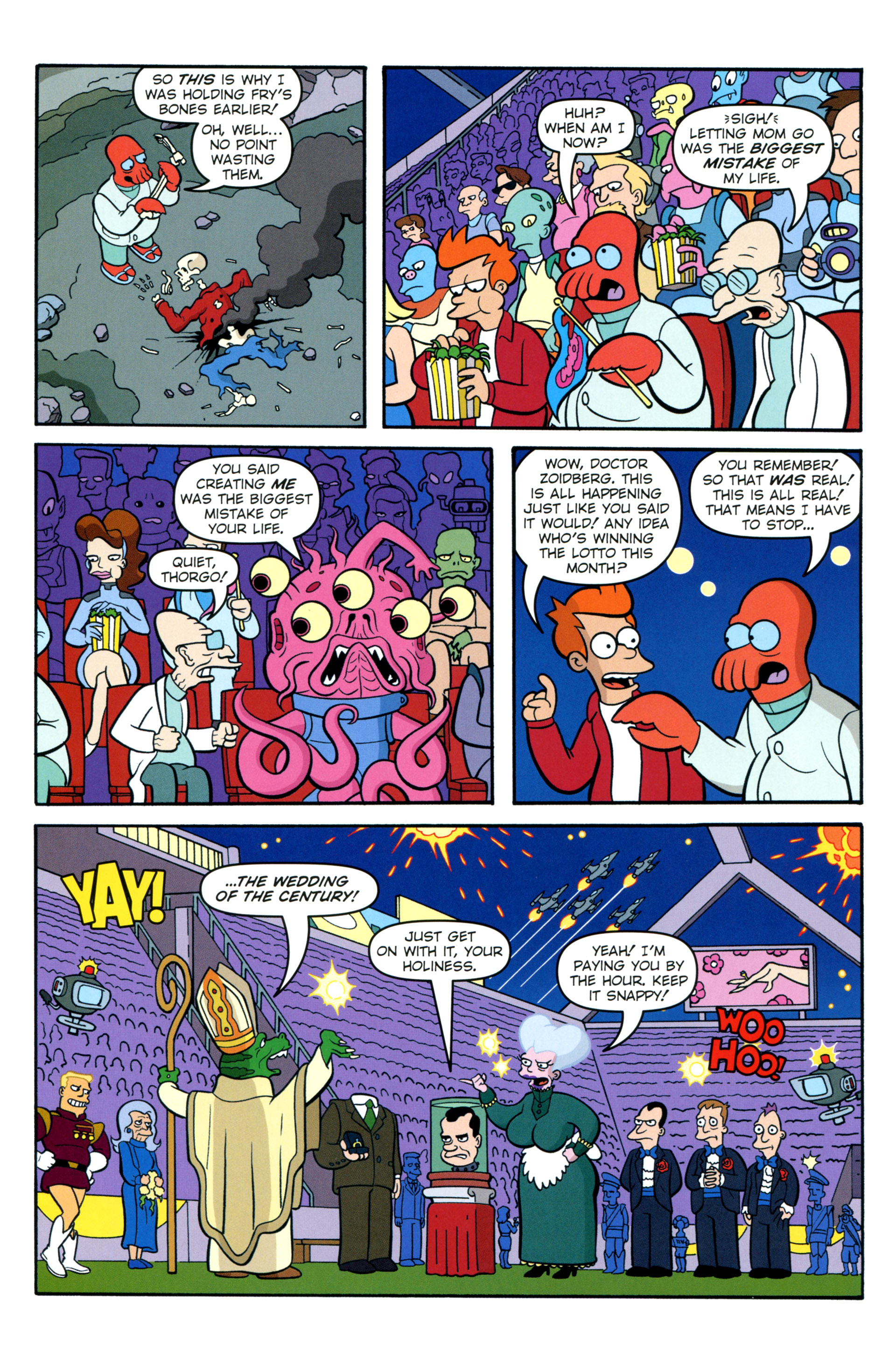 Read online Futurama Comics comic -  Issue #67 - 16