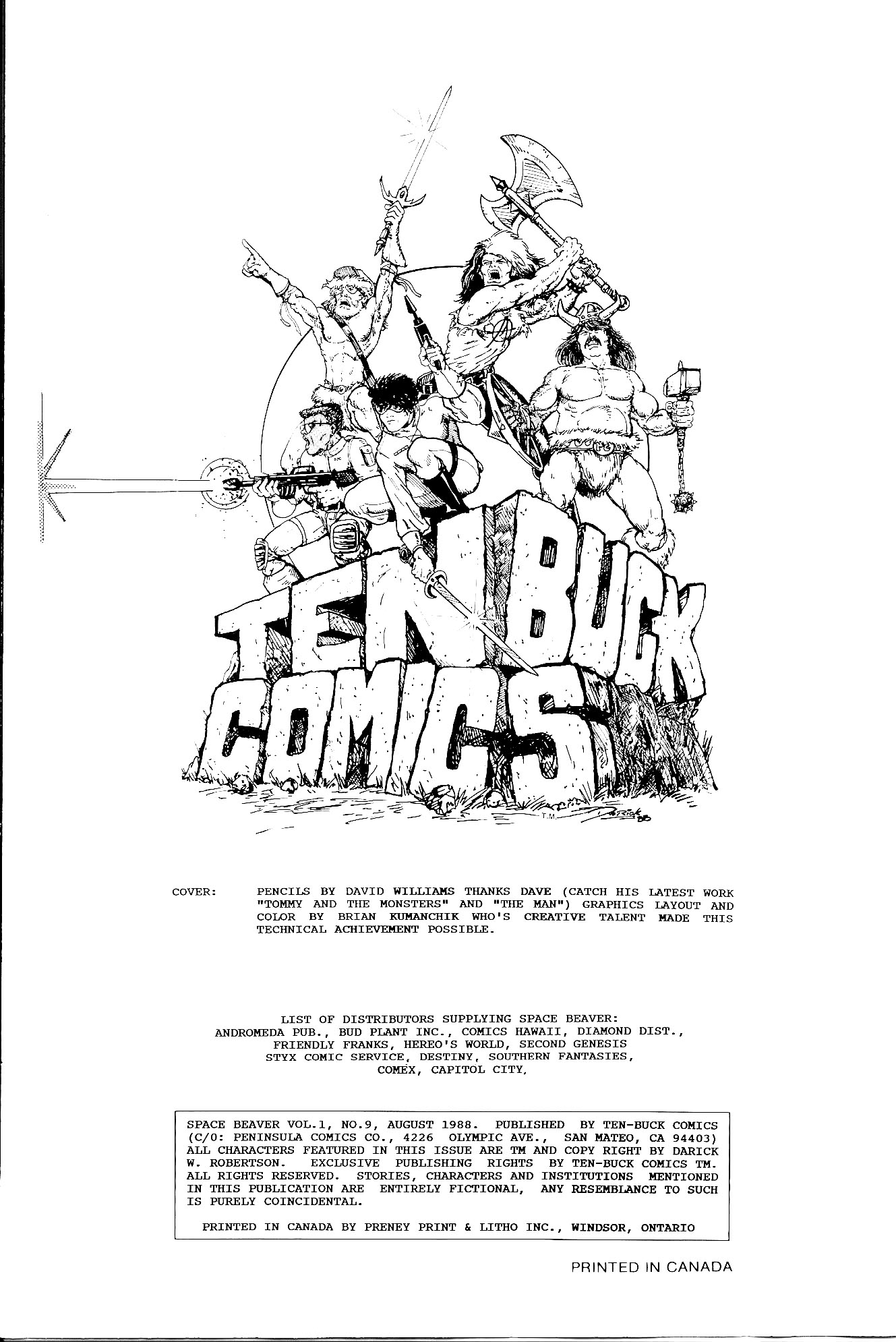 Read online Space Beaver comic -  Issue #9 - 2