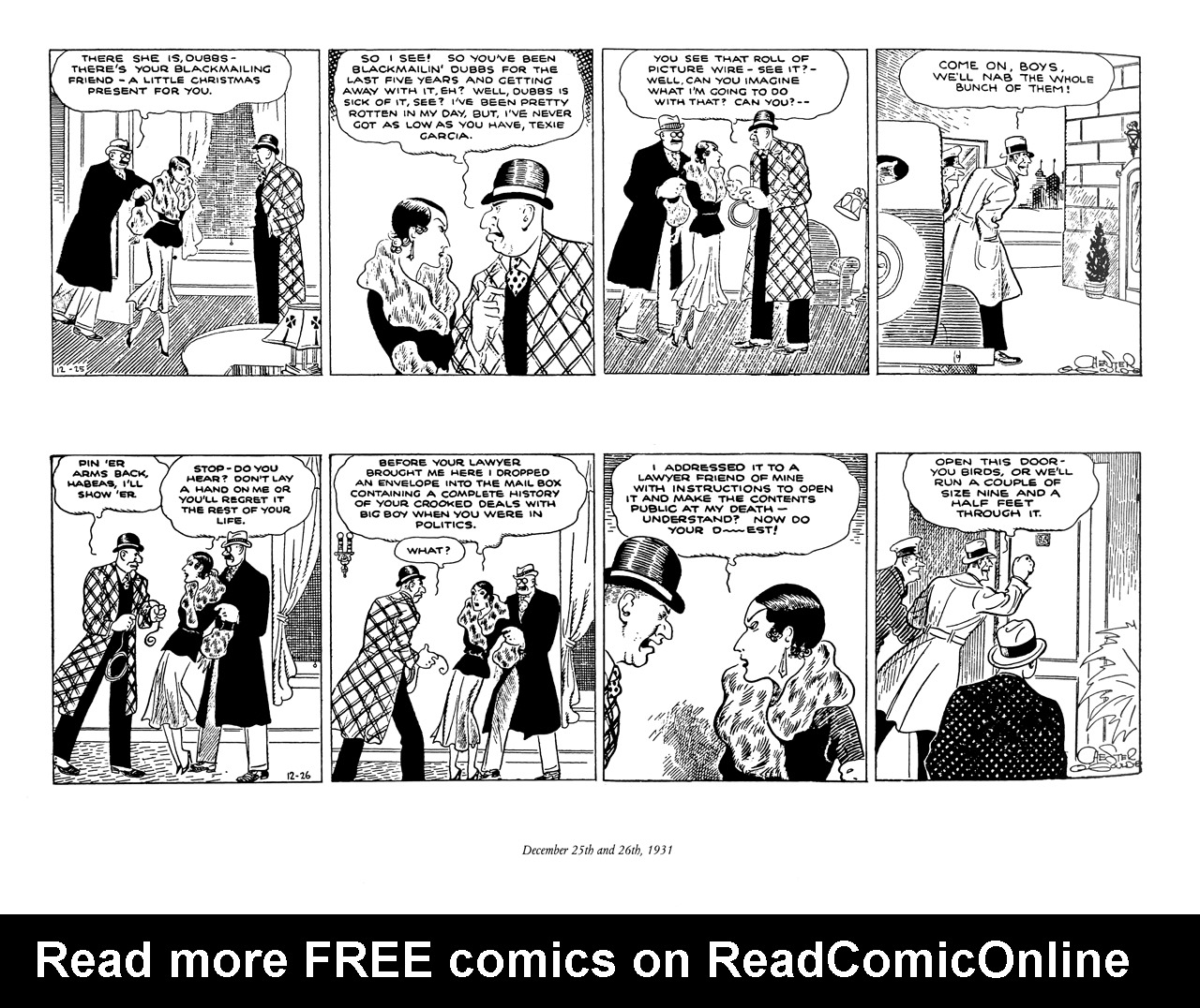 Read online The Complete Chester Gould's Dick Tracy comic -  Issue # TPB 1 (Part 1) - 56