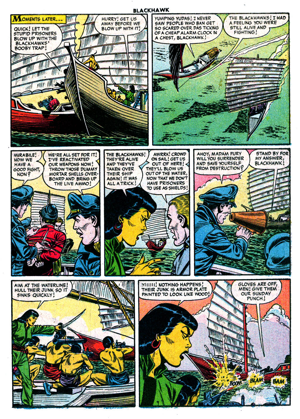 Read online Blackhawk (1957) comic -  Issue #95 - 11