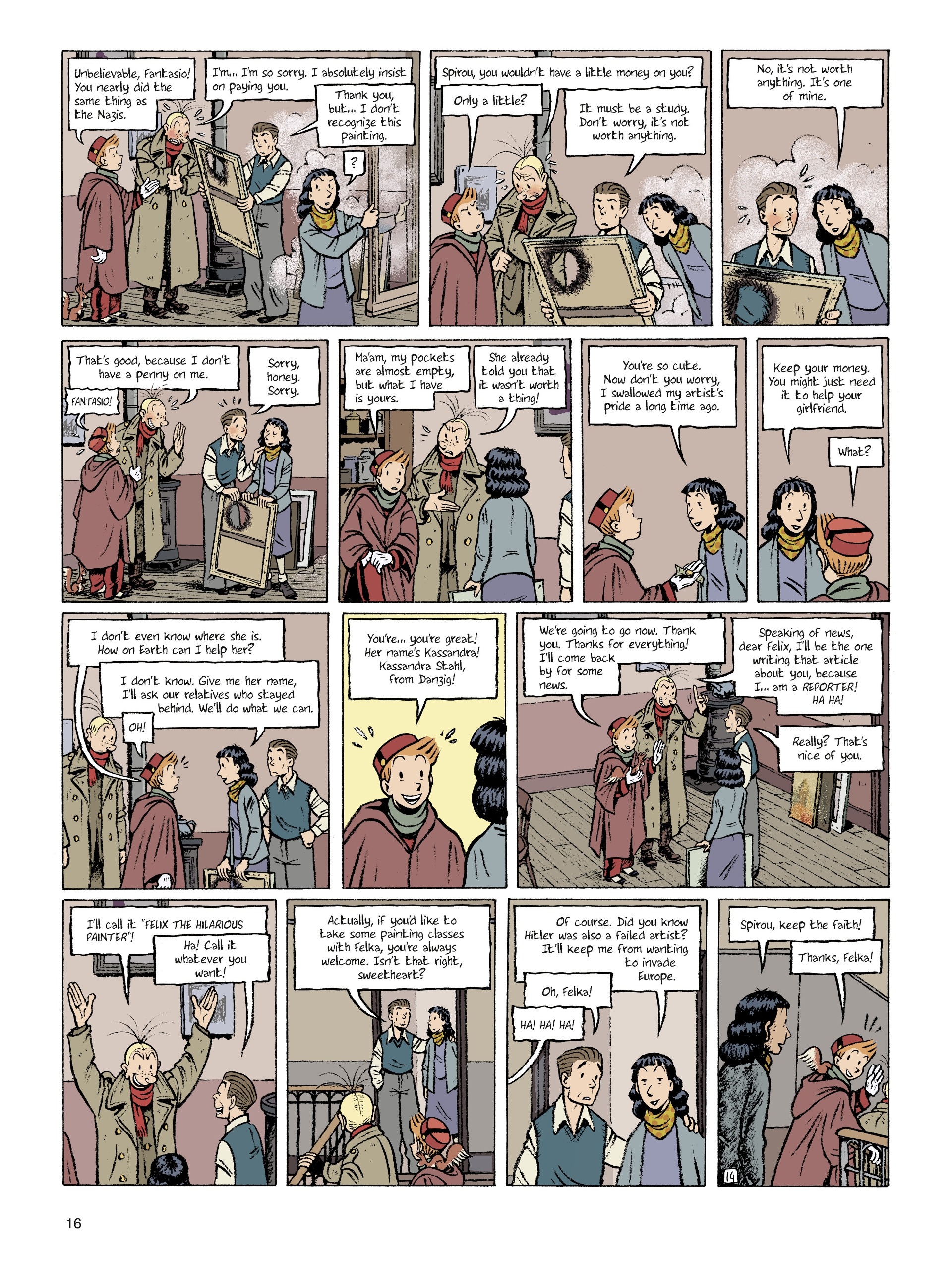 Read online Spirou: Hope Against All Odds comic -  Issue #1 - 16