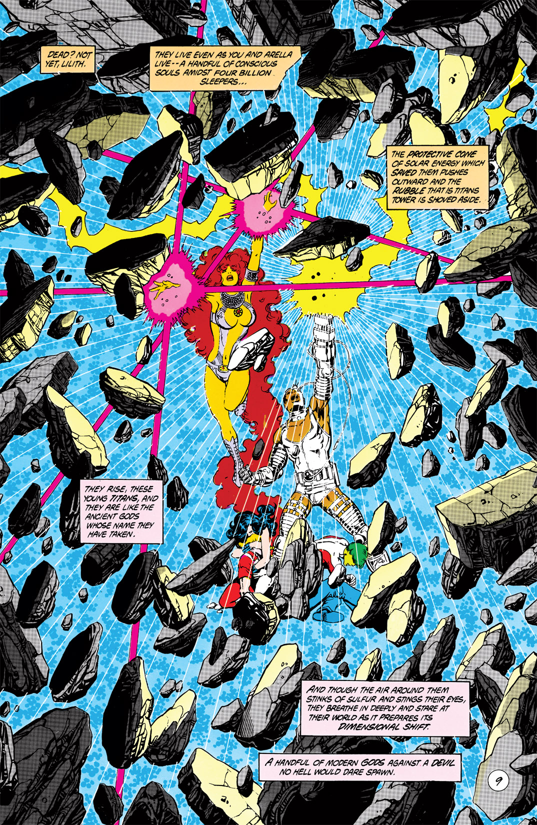 Read online The New Teen Titans (1984) comic -  Issue #5 - 10