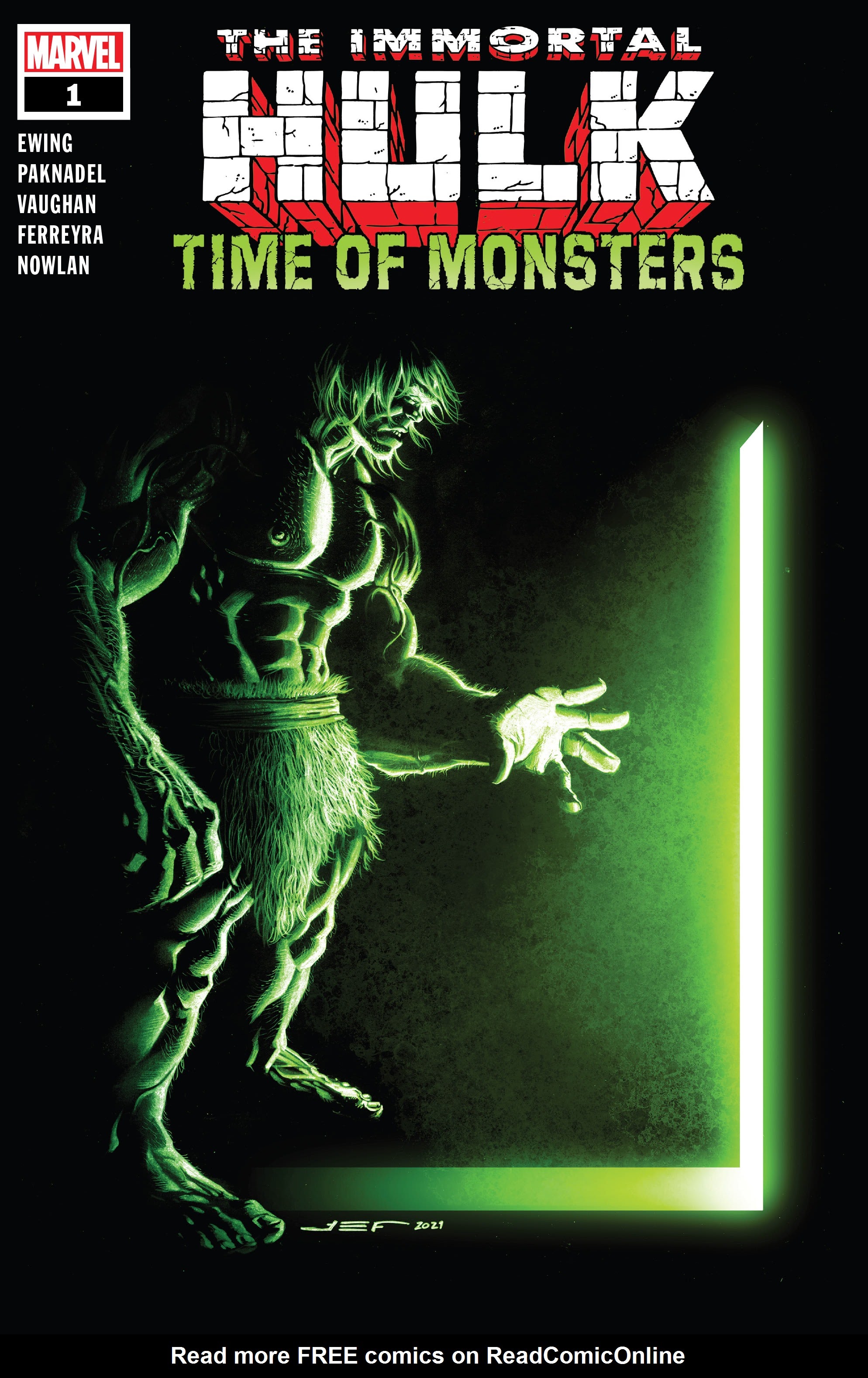 Read online Immortal Hulk: Time Of Monsters comic -  Issue # Full - 1