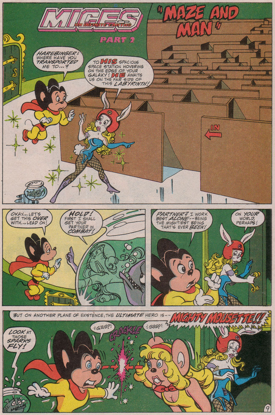 Read online Mighty Mouse comic -  Issue #4 - 13