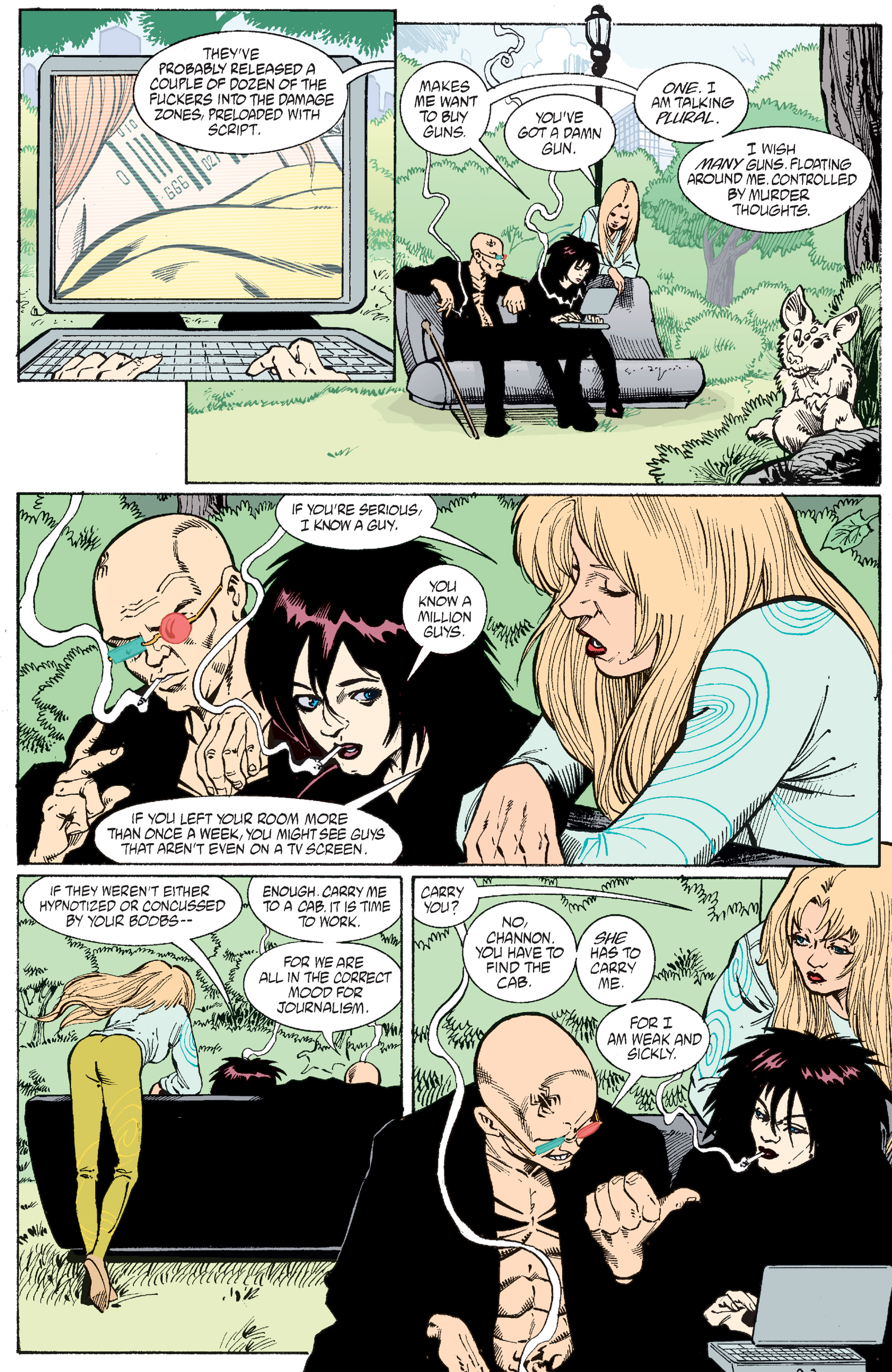 Read online Transmetropolitan comic -  Issue #47 - 11