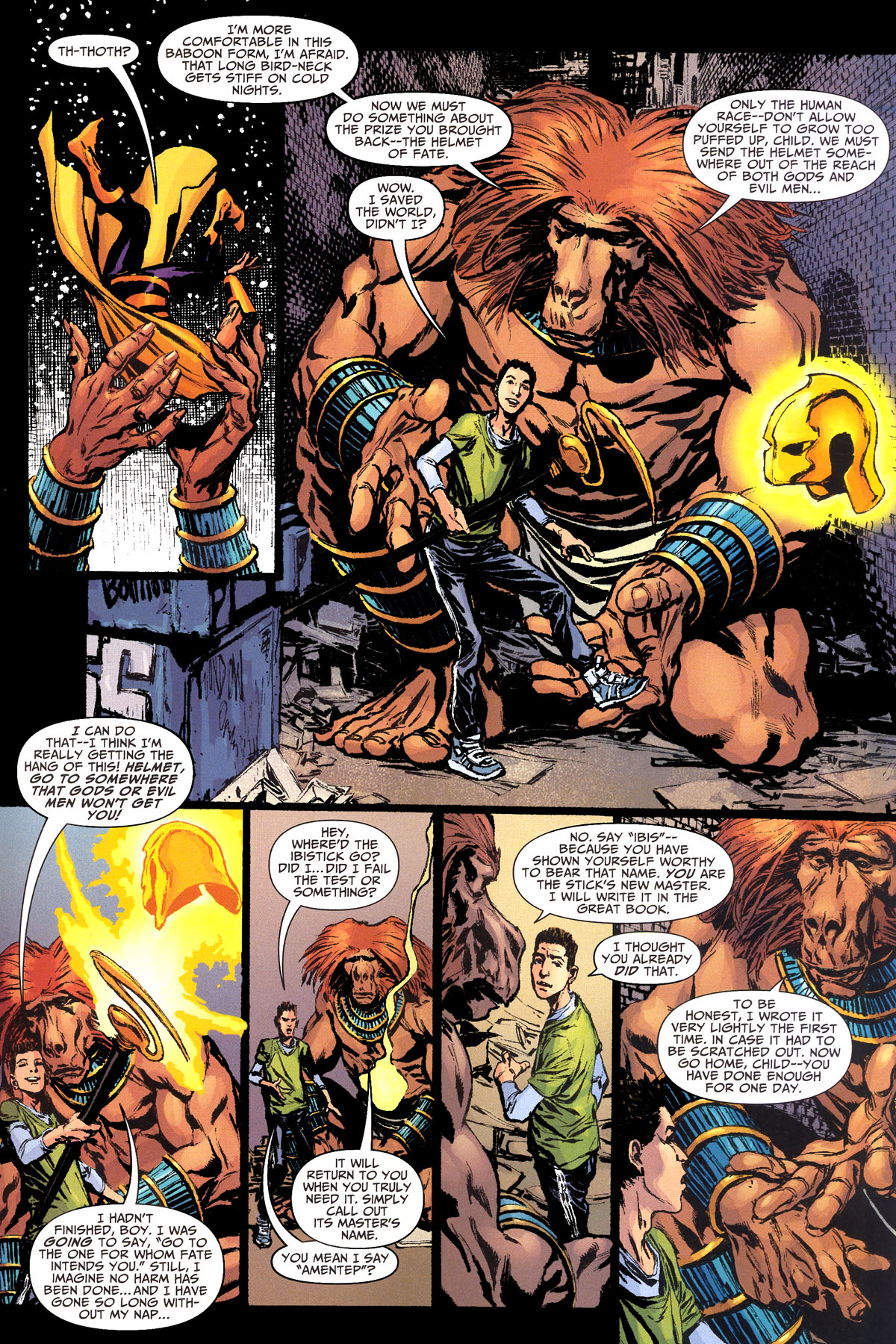 Read online The Helmet of Fate: Ibis the Invincible comic -  Issue # Full - 22