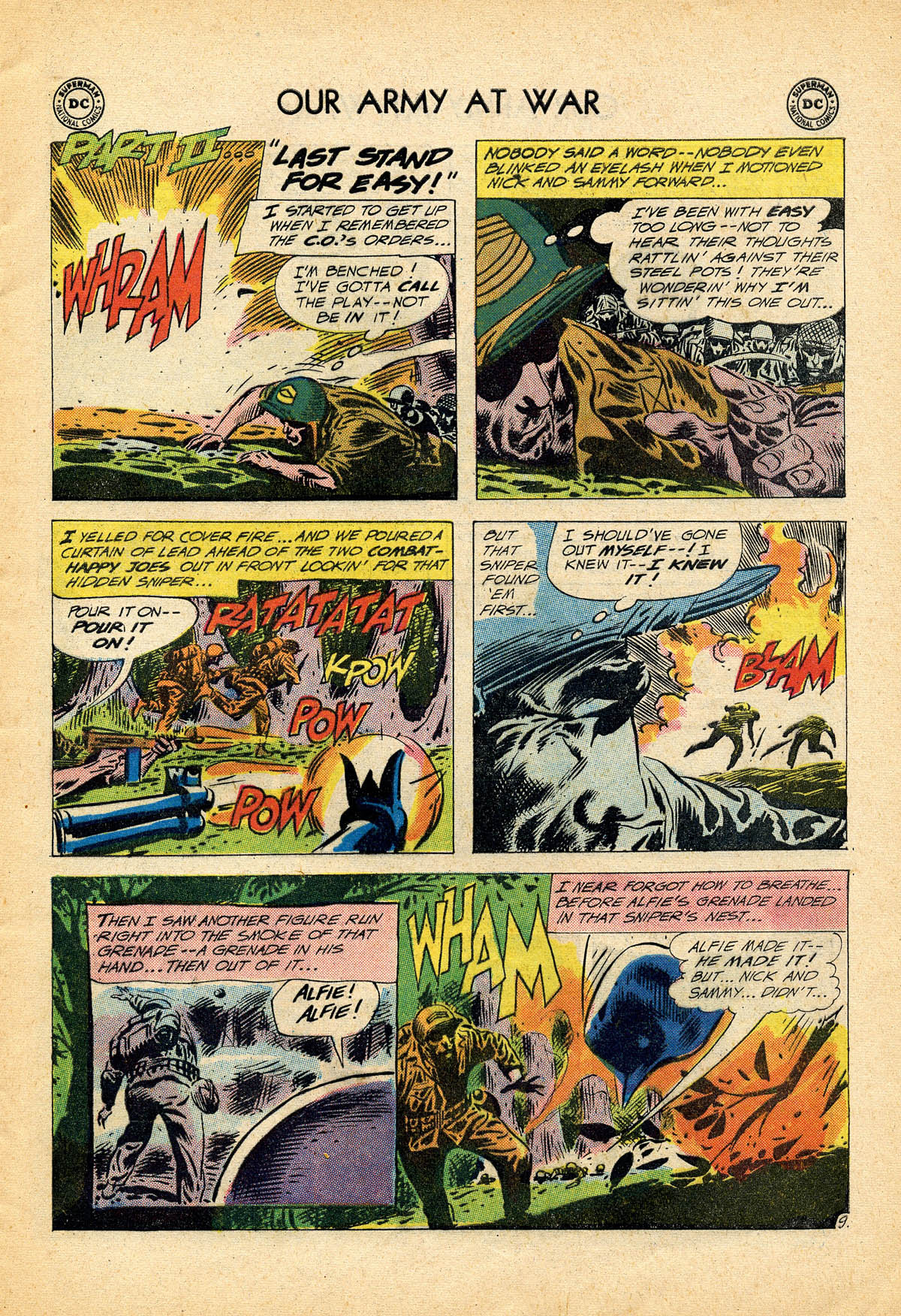 Read online Our Army at War (1952) comic -  Issue #96 - 13