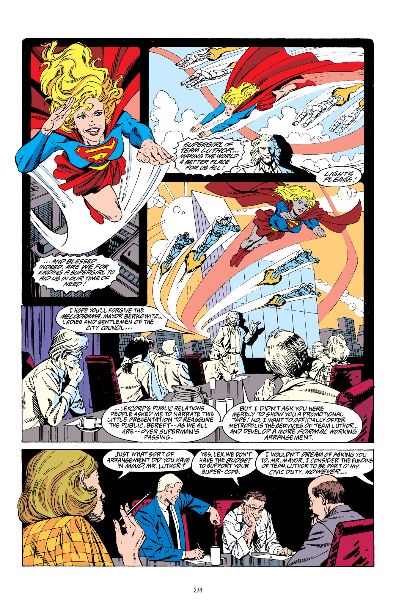 Read online Superman: Funeral For A Friend comic -  Issue # TPB - 267