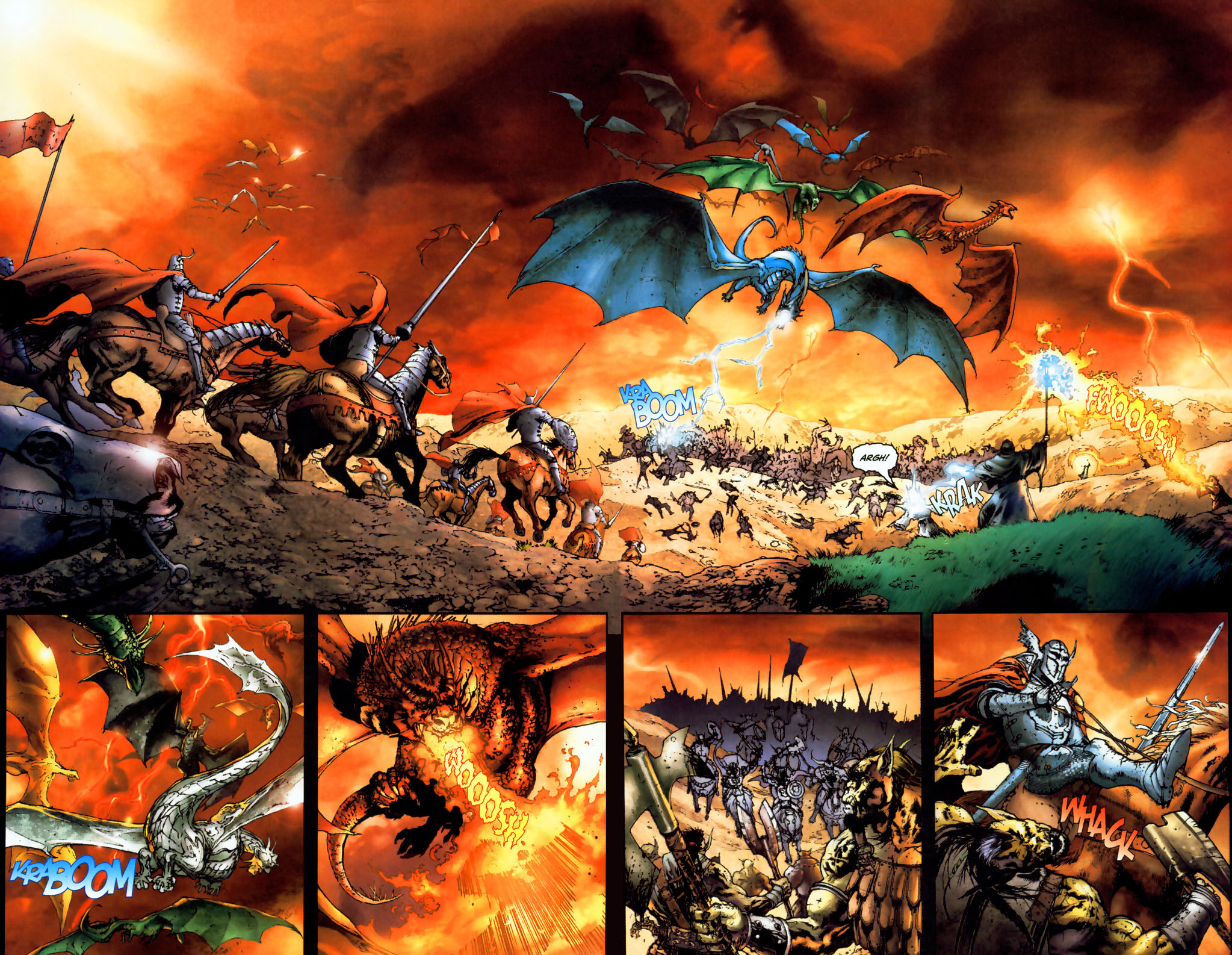 Read online Dragonlance: The Legend of Huma comic -  Issue #3 - 6