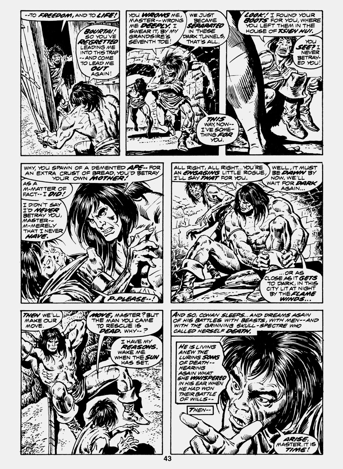 Read online Conan Saga comic -  Issue #70 - 44