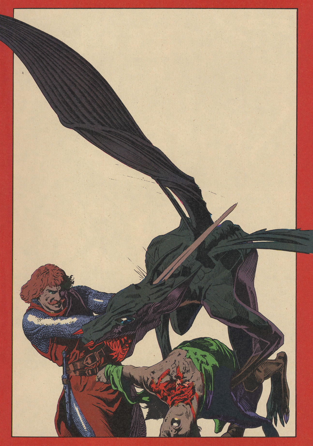 Read online The Black Dragon comic -  Issue #4 - 5