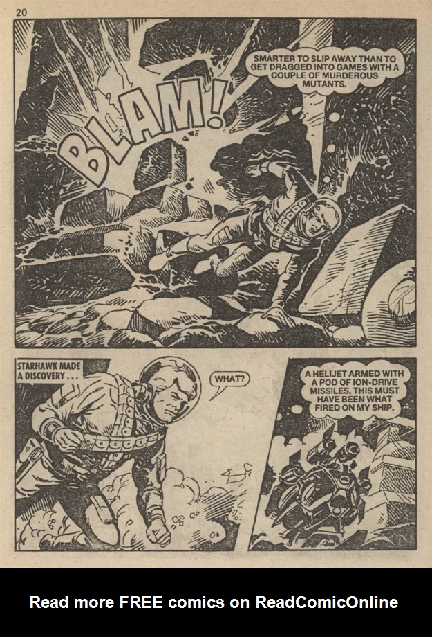Read online Starblazer comic -  Issue #186 - 19