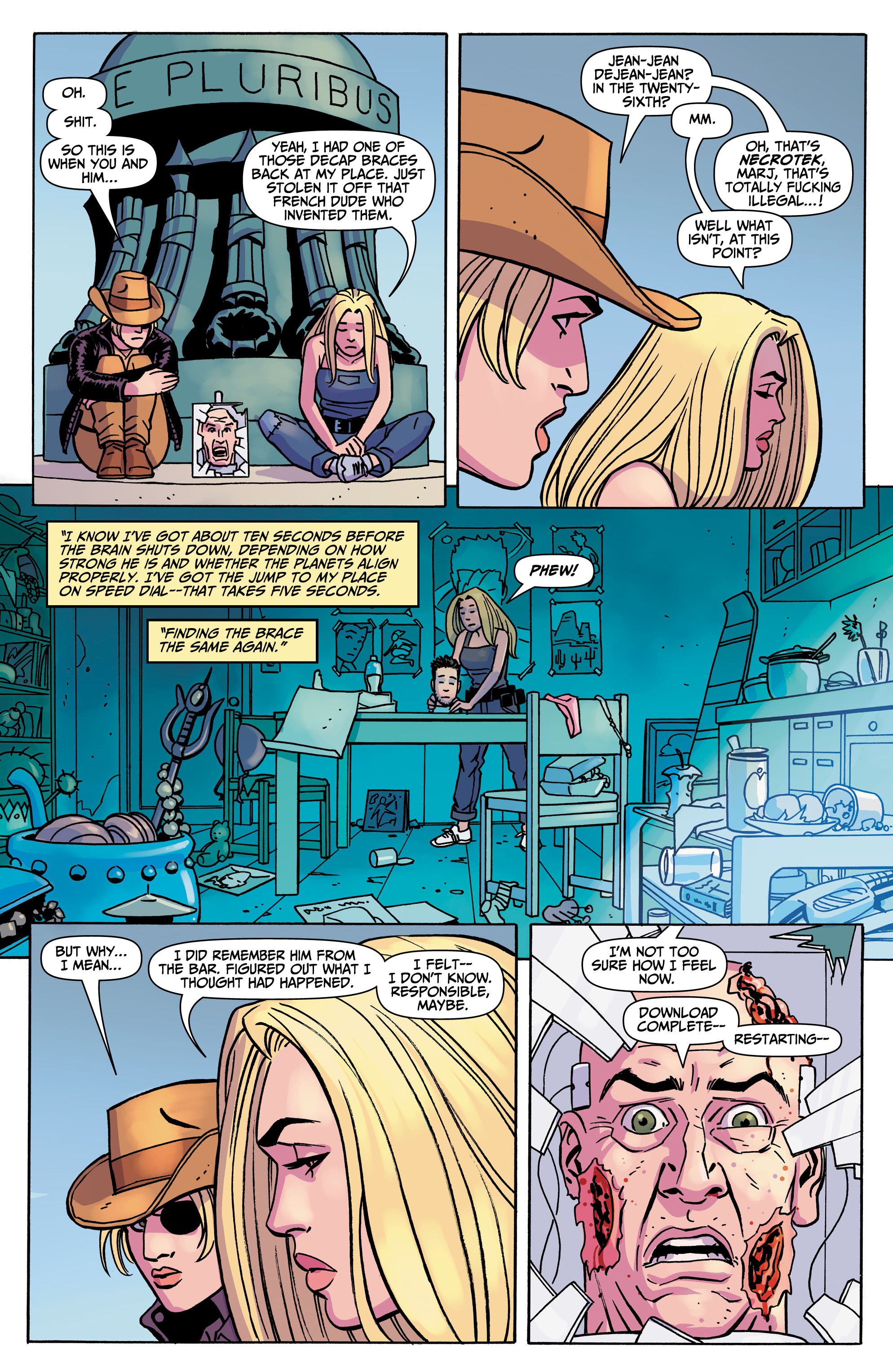 Read online Marjorie Finnegan, Temporal Criminal comic -  Issue #7 - 13