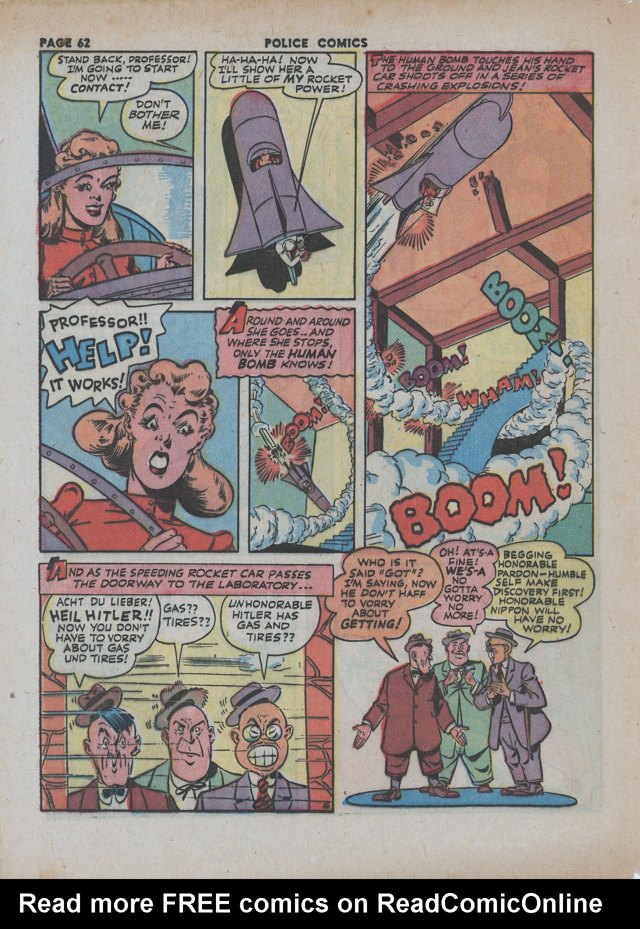 Read online Police Comics comic -  Issue #18 - 64