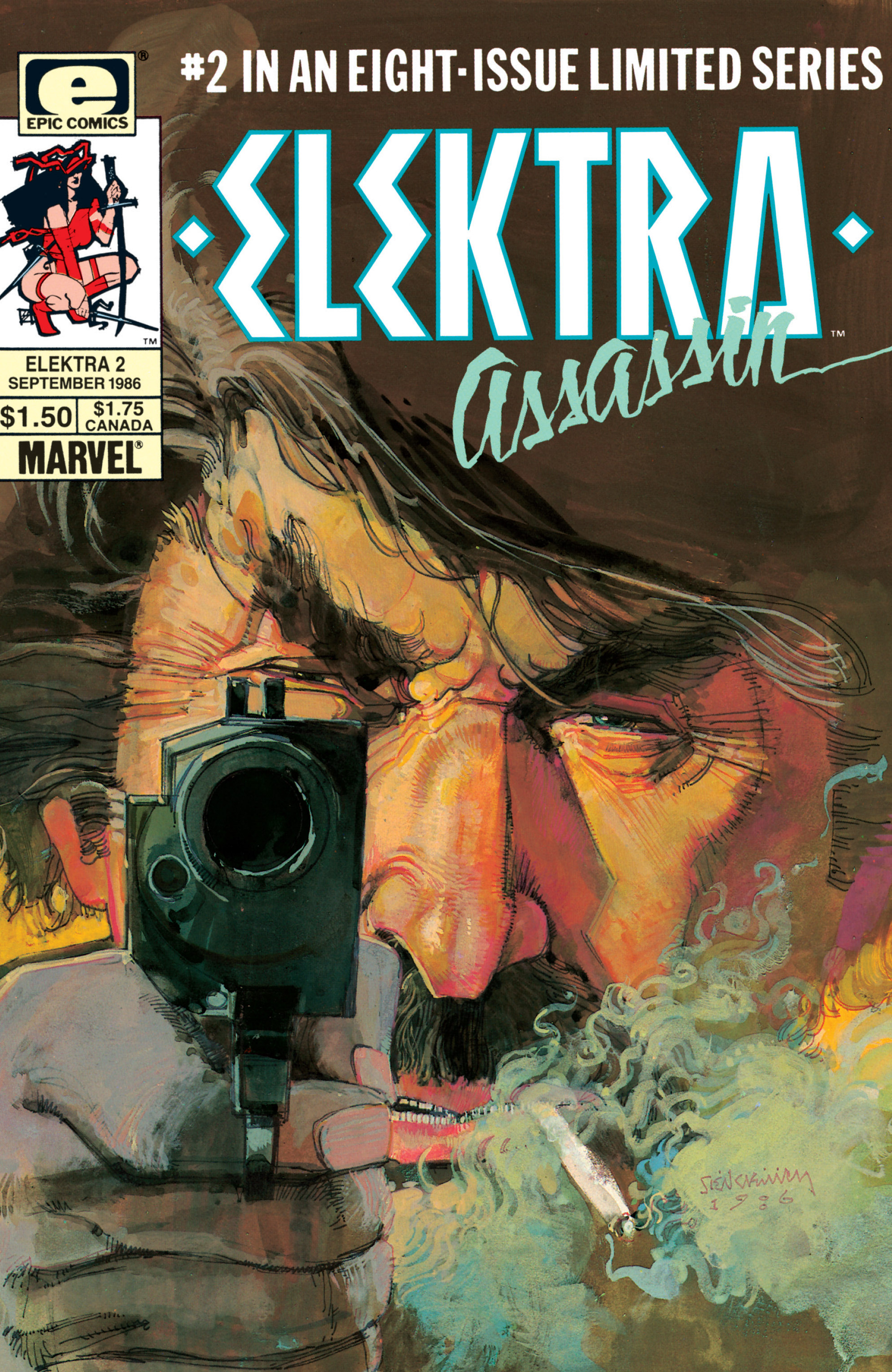 Read online Elektra: Assassin comic -  Issue #2 - 1