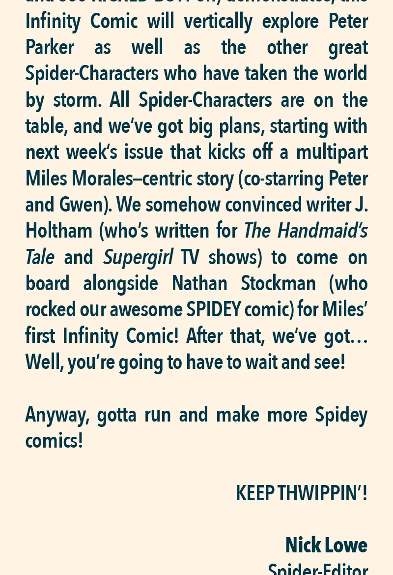Read online Spider-Verse Unlimited: Infinity Comic comic -  Issue #1 - 31