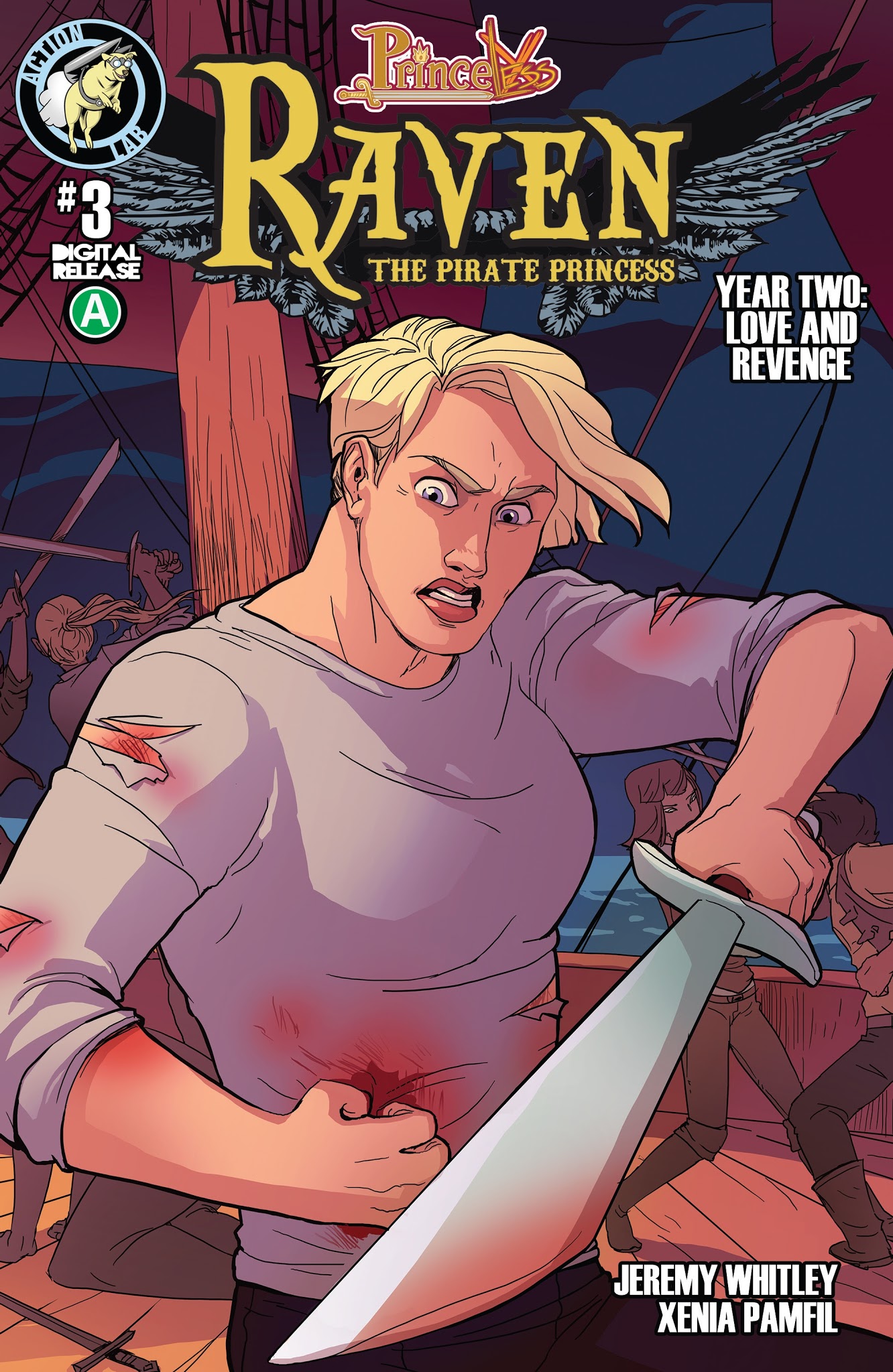 Read online Princeless Raven Year Two: Love and Revenge comic -  Issue #3 - 1