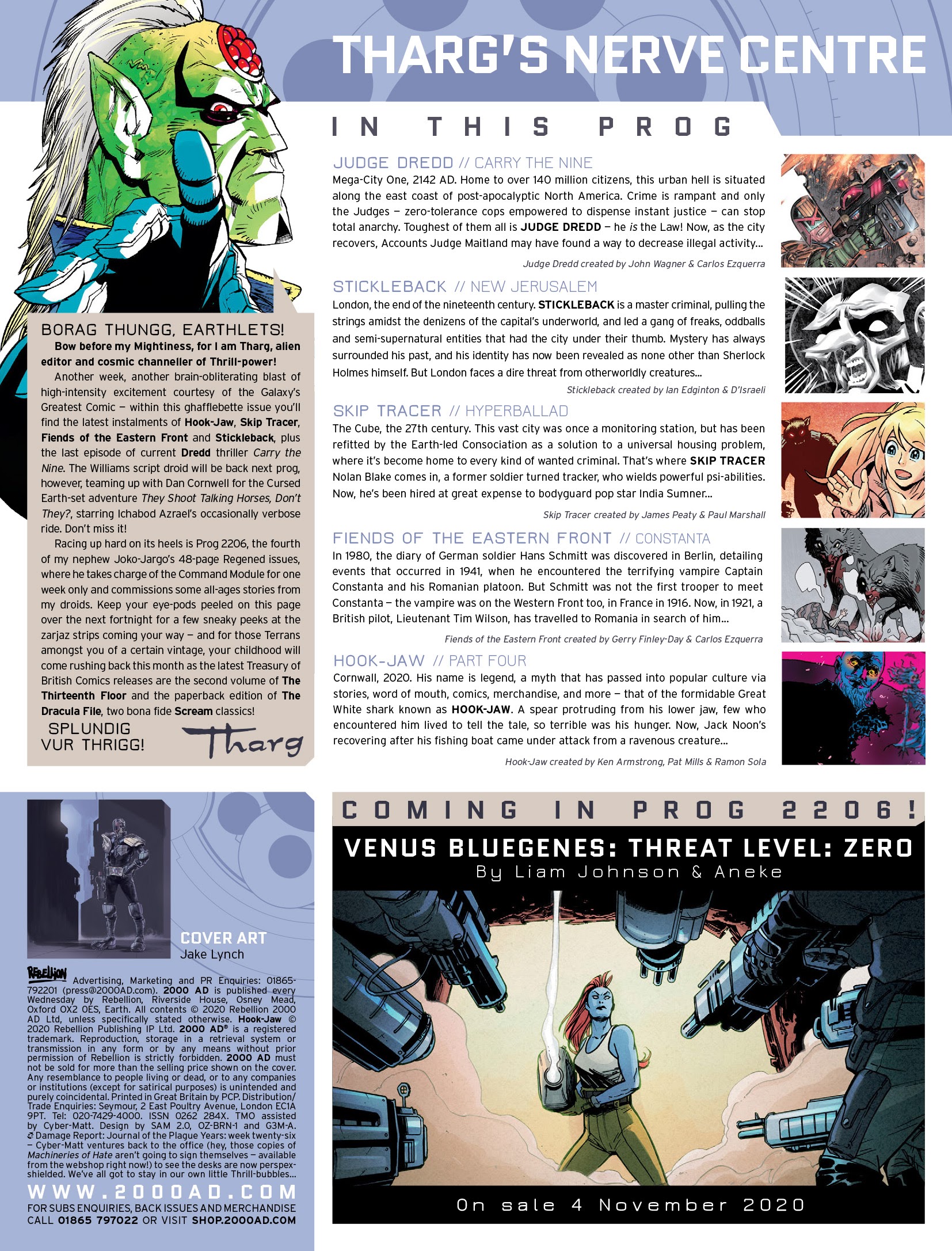 Read online 2000 AD comic -  Issue #2203 - 2