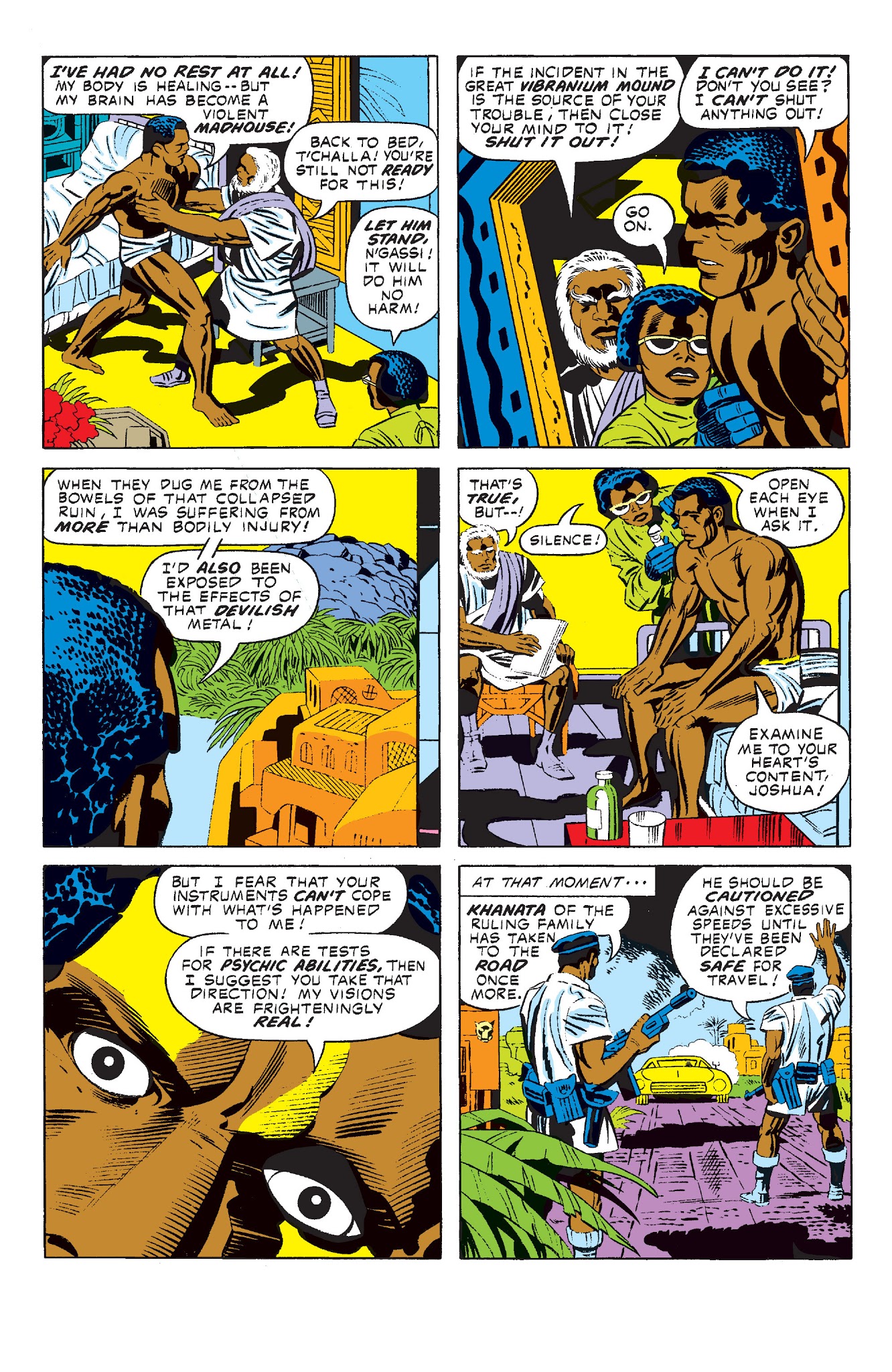 Read online Marvel Masterworks: The Black Panther comic -  Issue # TPB 2 - 189