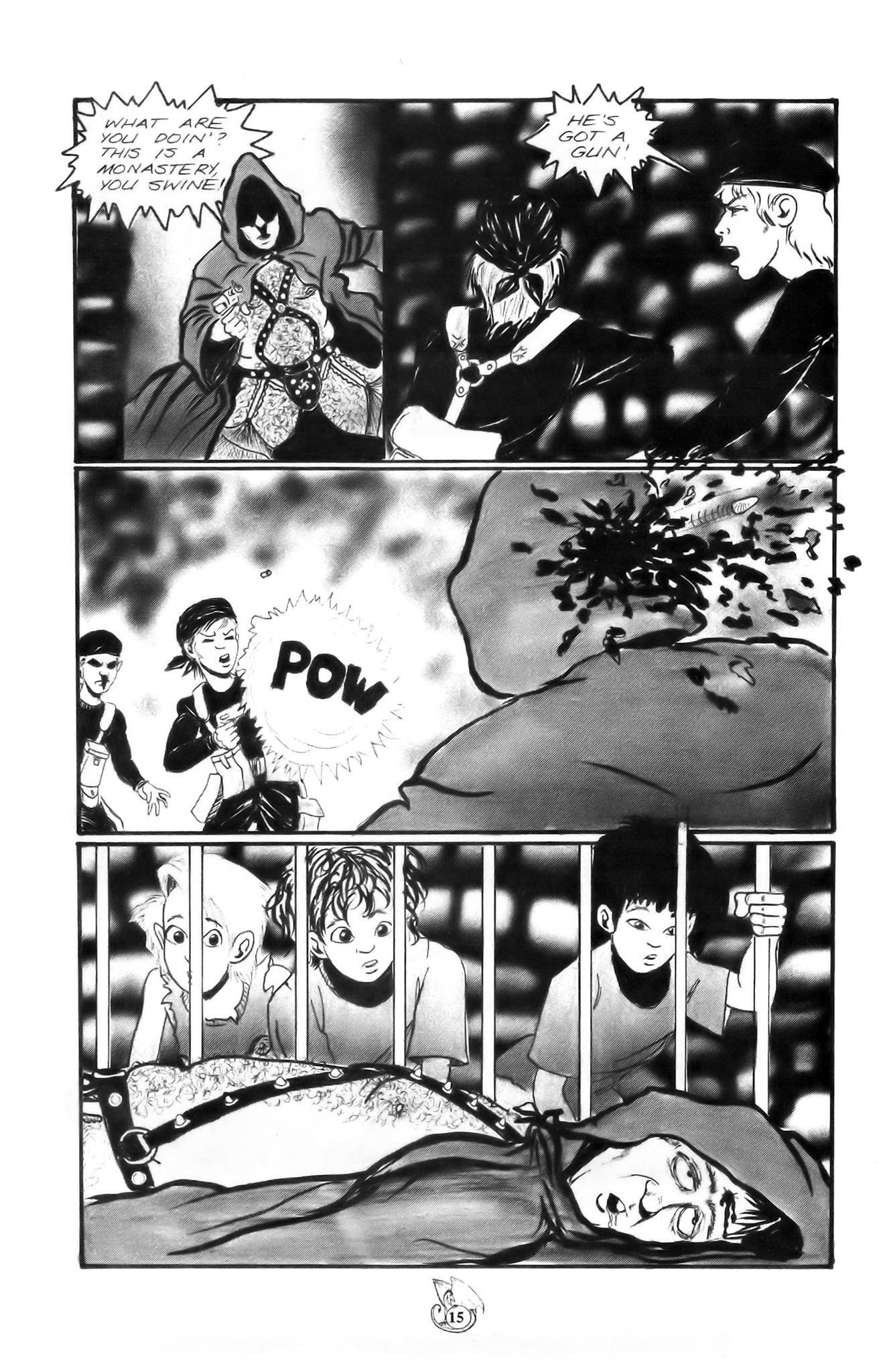 Read online Dragons in the Moon comic -  Issue #2 - 17