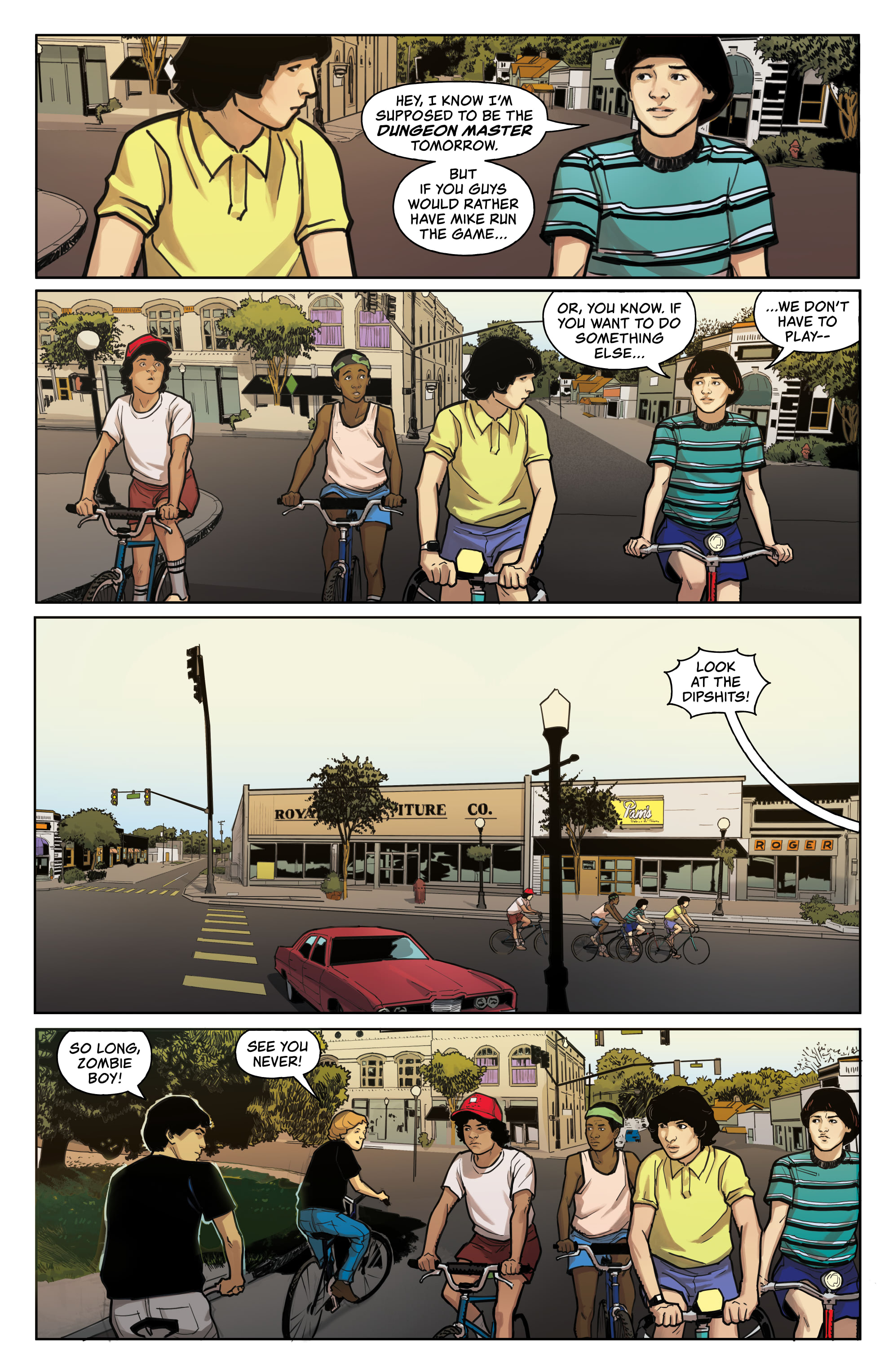 Read online Stranger Things and Dungeons & Dragons comic -  Issue #4 - 5